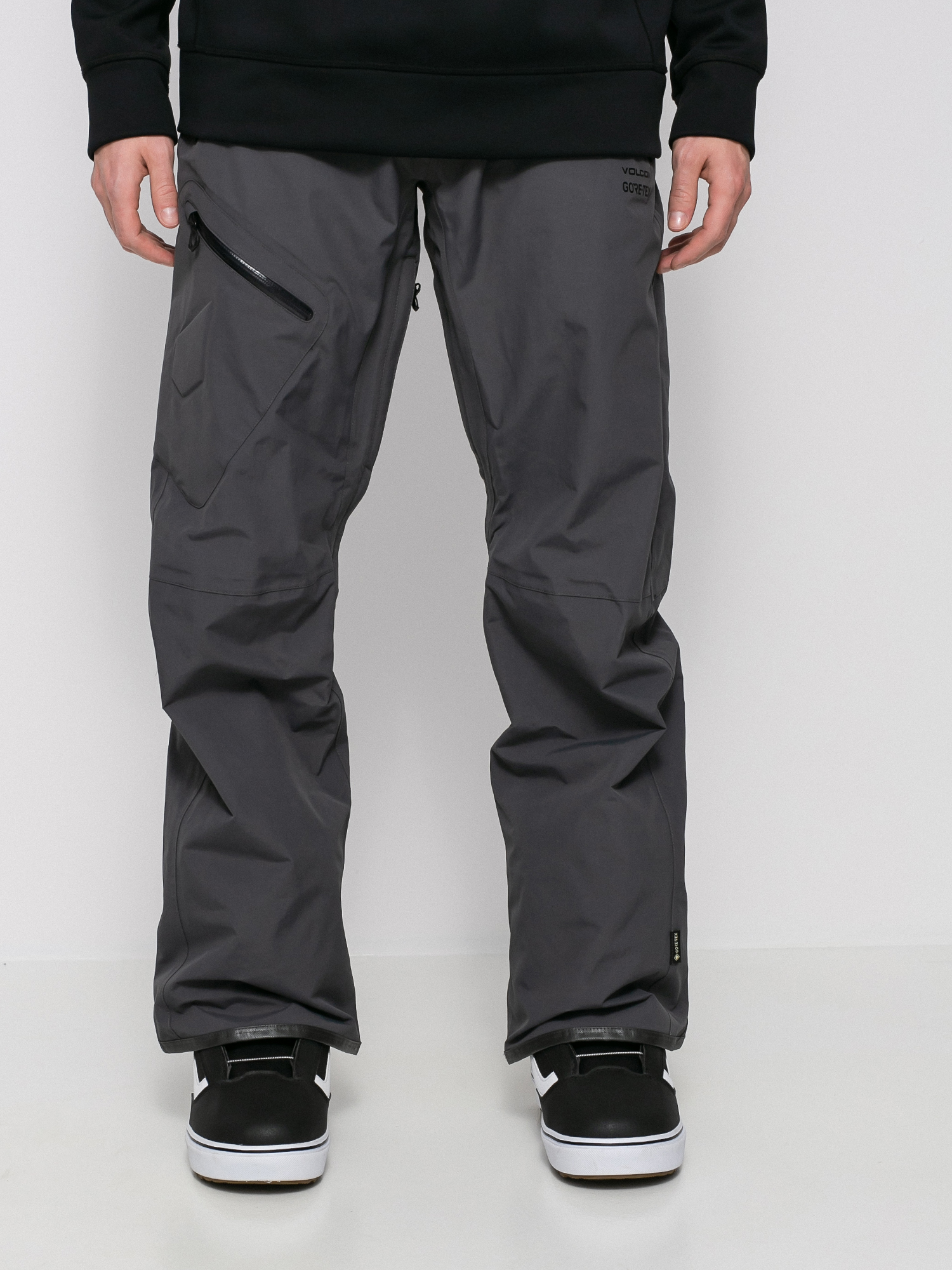 Męskie Spodnie snowboardowe Volcom L Gore Tex (dark grey)