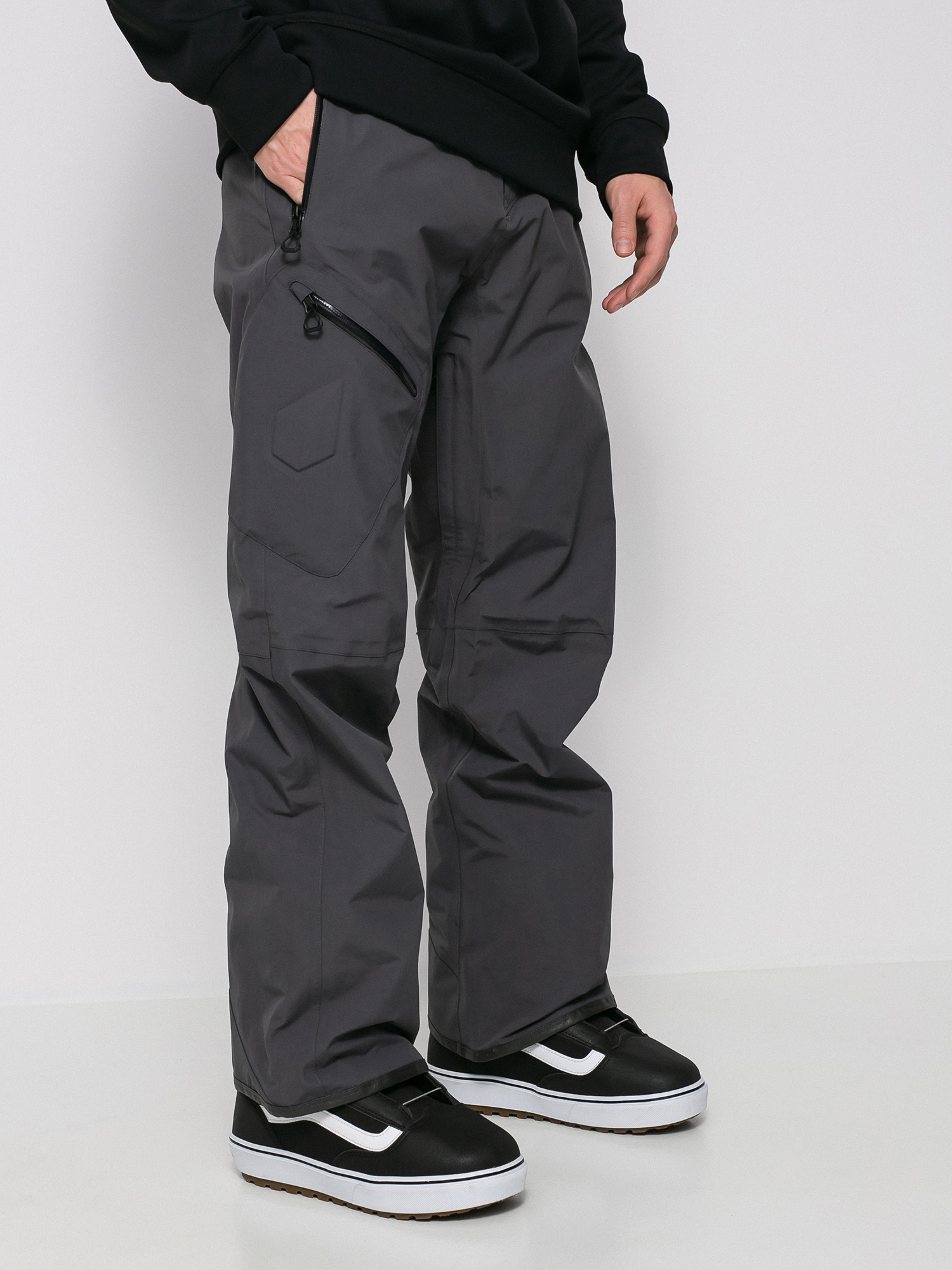Męskie Spodnie snowboardowe Volcom L Gore Tex (dark grey)