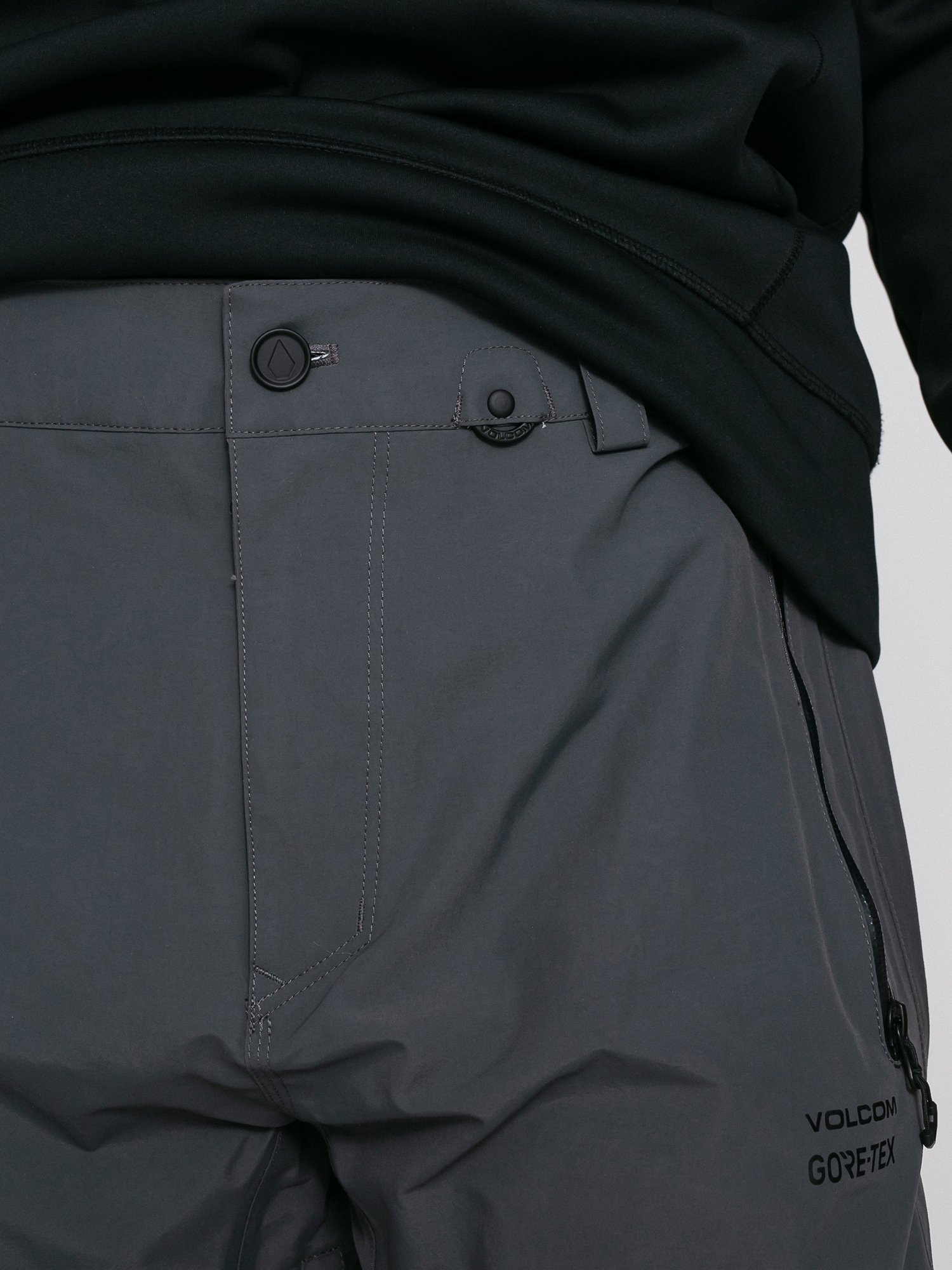 Męskie Spodnie snowboardowe Volcom L Gore Tex (dark grey)