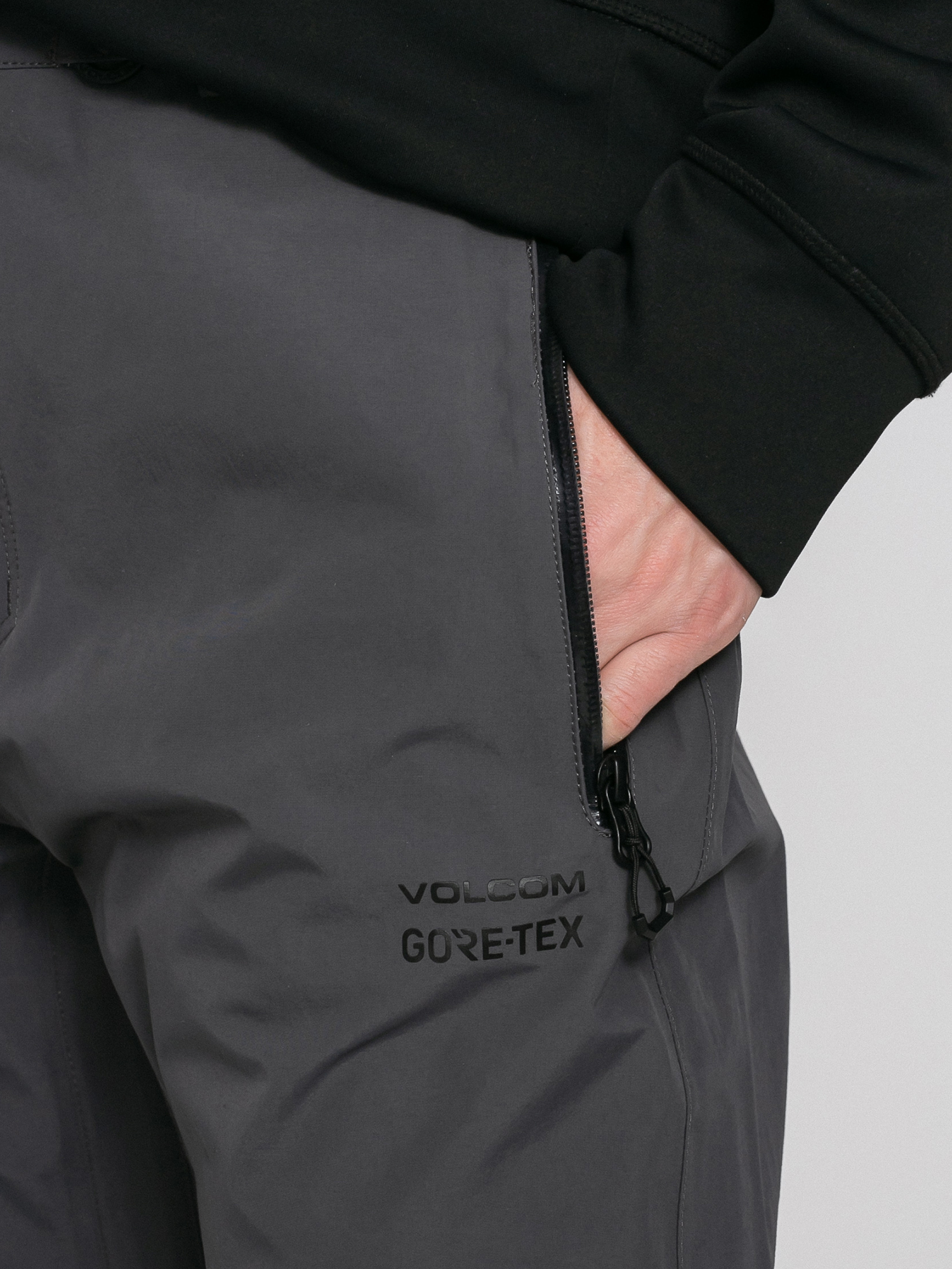 Męskie Spodnie snowboardowe Volcom L Gore Tex (dark grey)