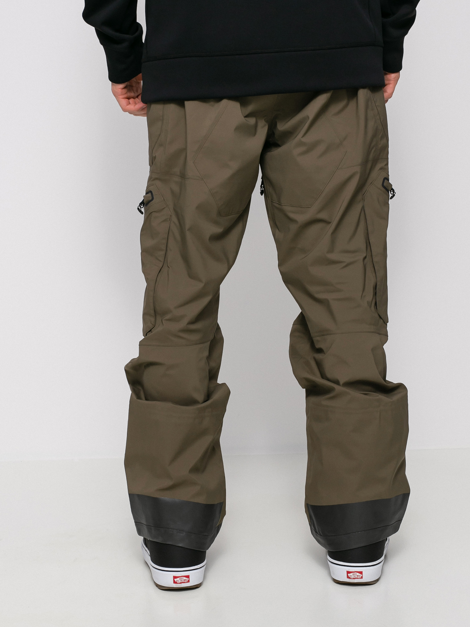 Męskie Spodnie snowboardowe Volcom Guch Stretch Gore (dark teak)