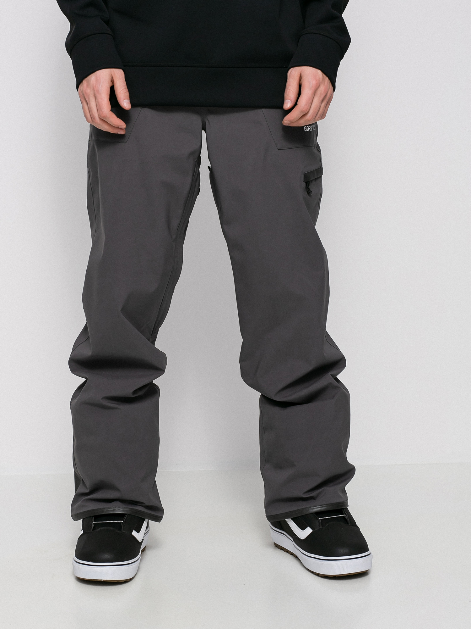 Męskie Spodnie snowboardowe Volcom Stretch Gore Tex (dark grey)