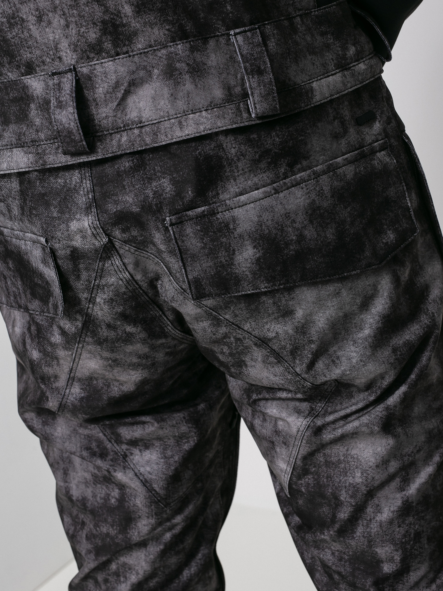 Męskie Spodnie snowboardowe Volcom Roan Bib Overall (acid black)