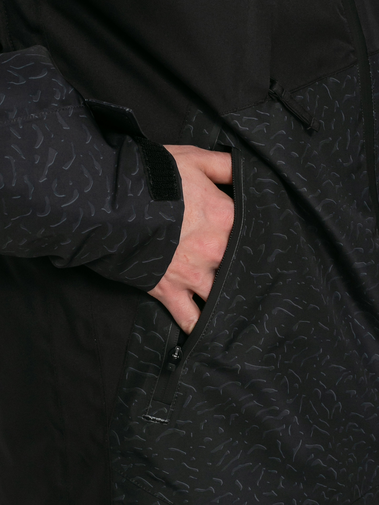 Męska Kurtka snowboardowa ThirtyTwo Lashed Insulated (black/print)