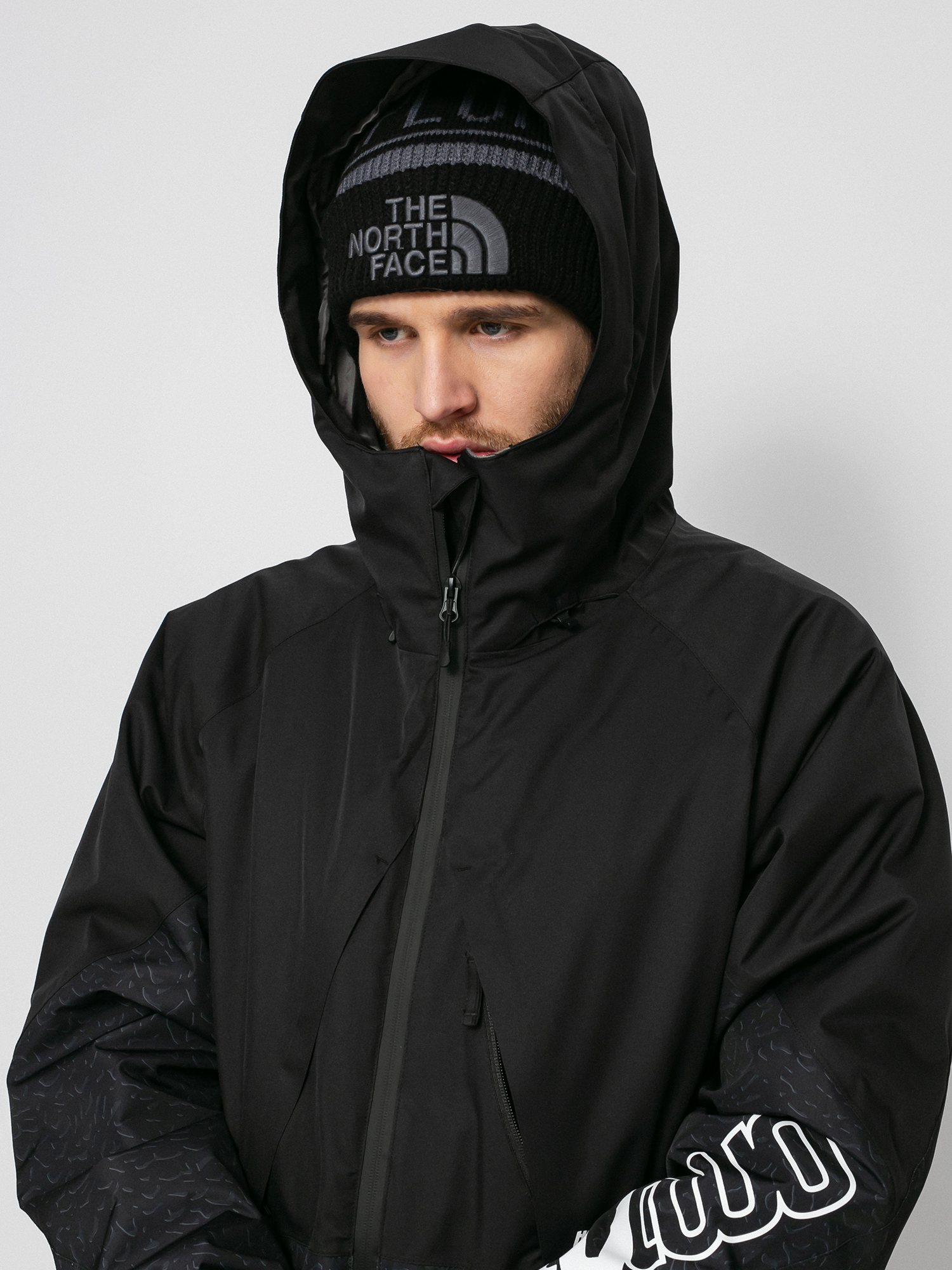 Męska Kurtka snowboardowa ThirtyTwo Lashed Insulated (black/print)