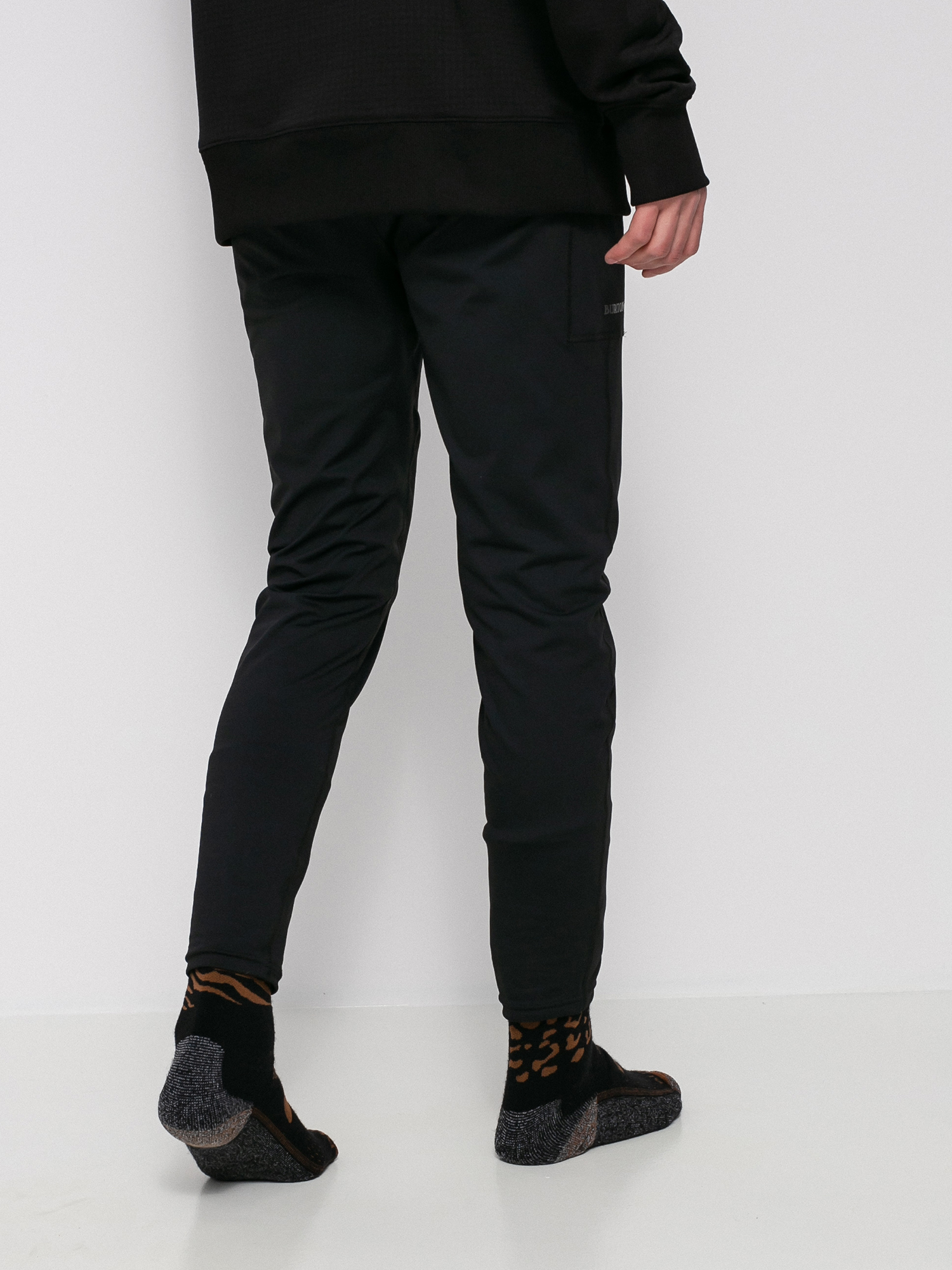 Męskie Legginsy aktywne Burton Heavyweight X Base Layers (true black)
