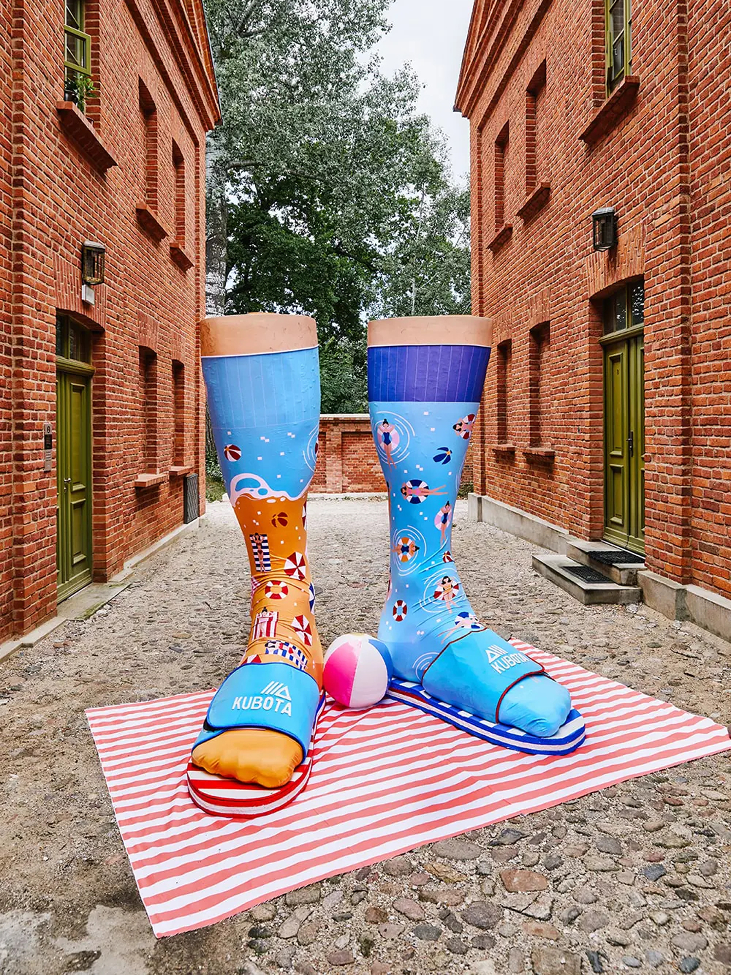 Skarpetki Many Mornings Beach  Please! (blue/yellow)