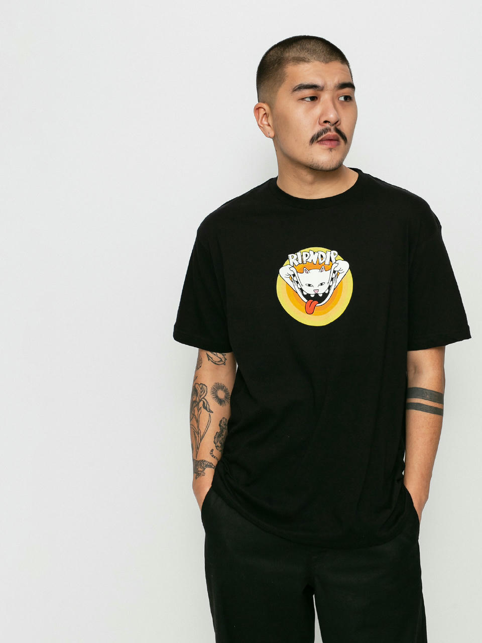 T-shirt RipNDip Big Smile (black)