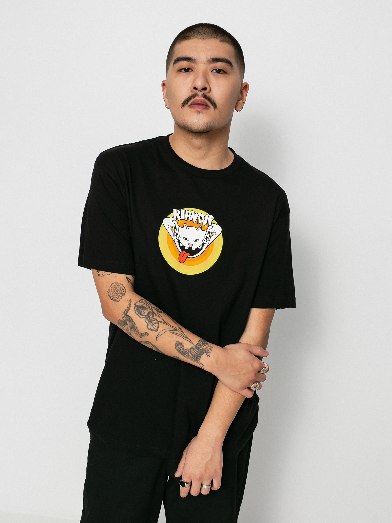T-shirt RipNDip Big Smile (black)
