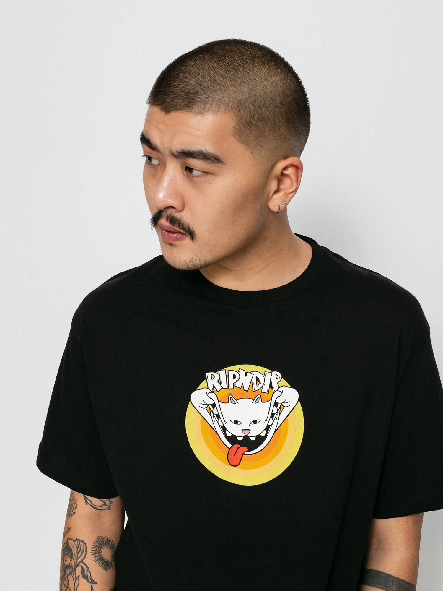 T-shirt RipNDip Big Smile (black)