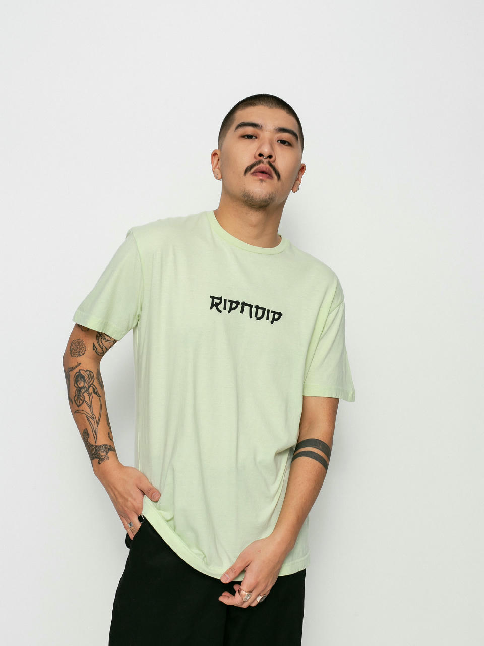 T-shirt RipNDip Nermurari Warrior (light lime)