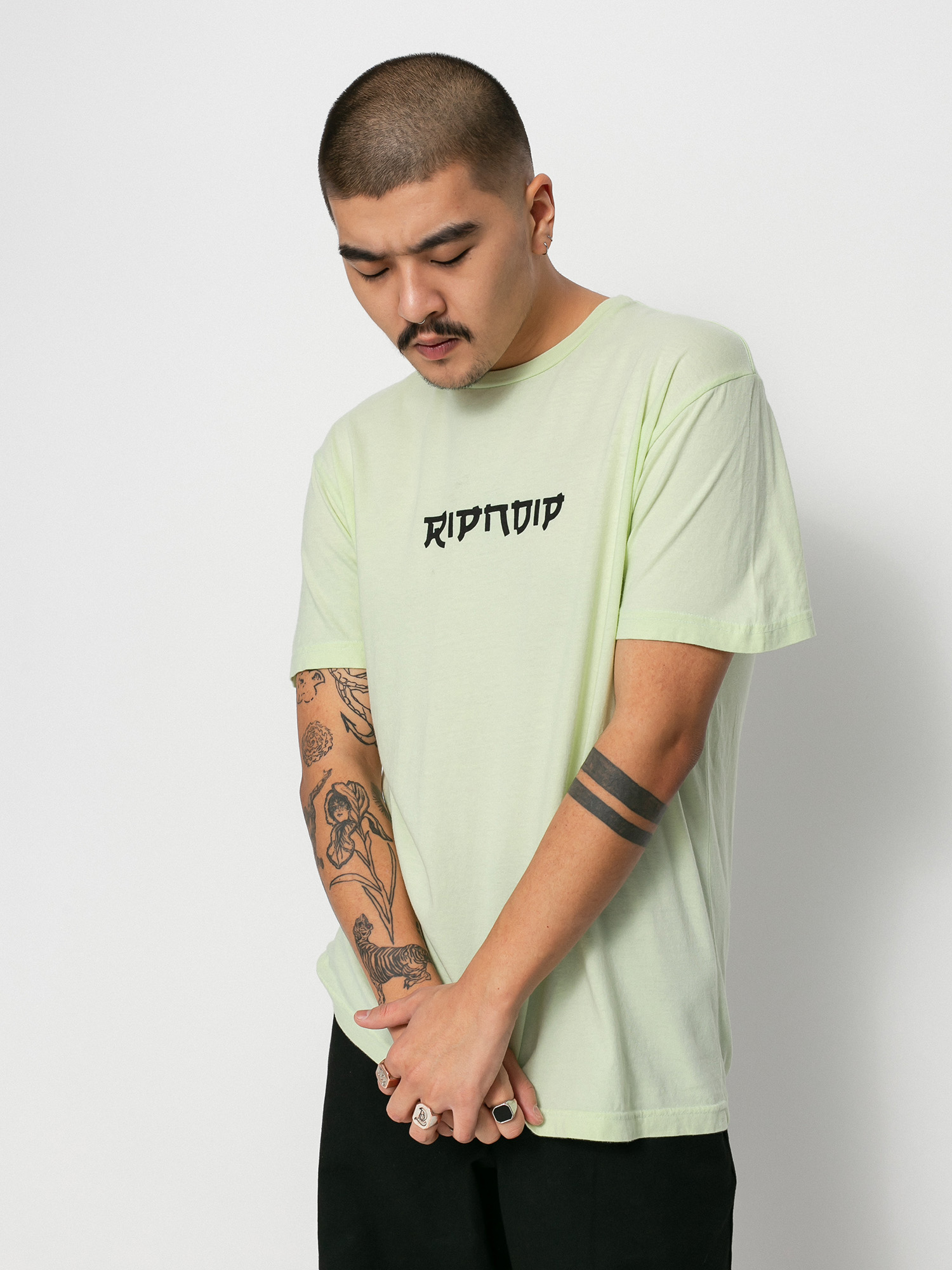 T-shirt RipNDip Nermurari Warrior (light lime)