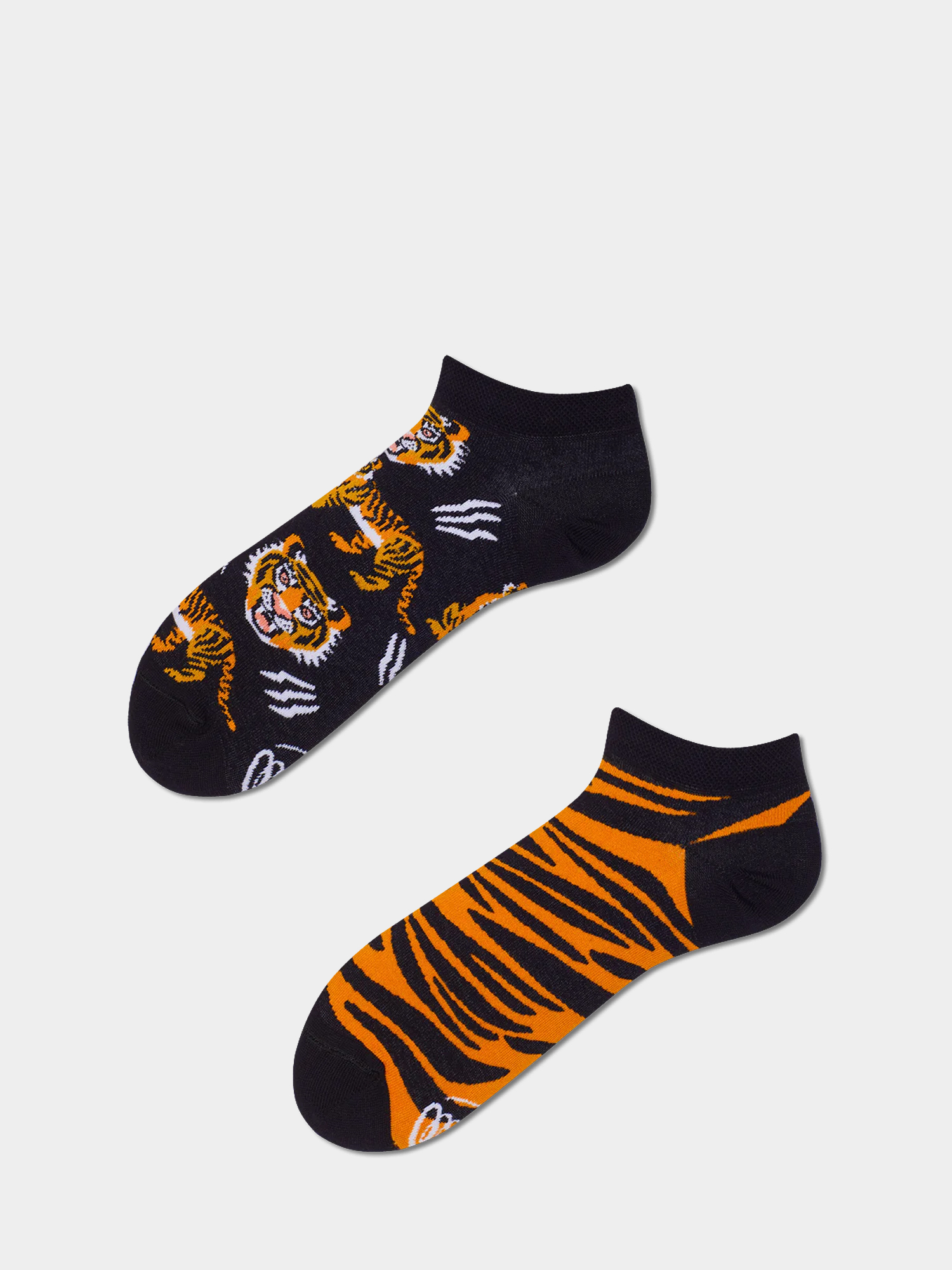 Skarpetki Many Mornings Feet Of The Tiger Low (orange/black)