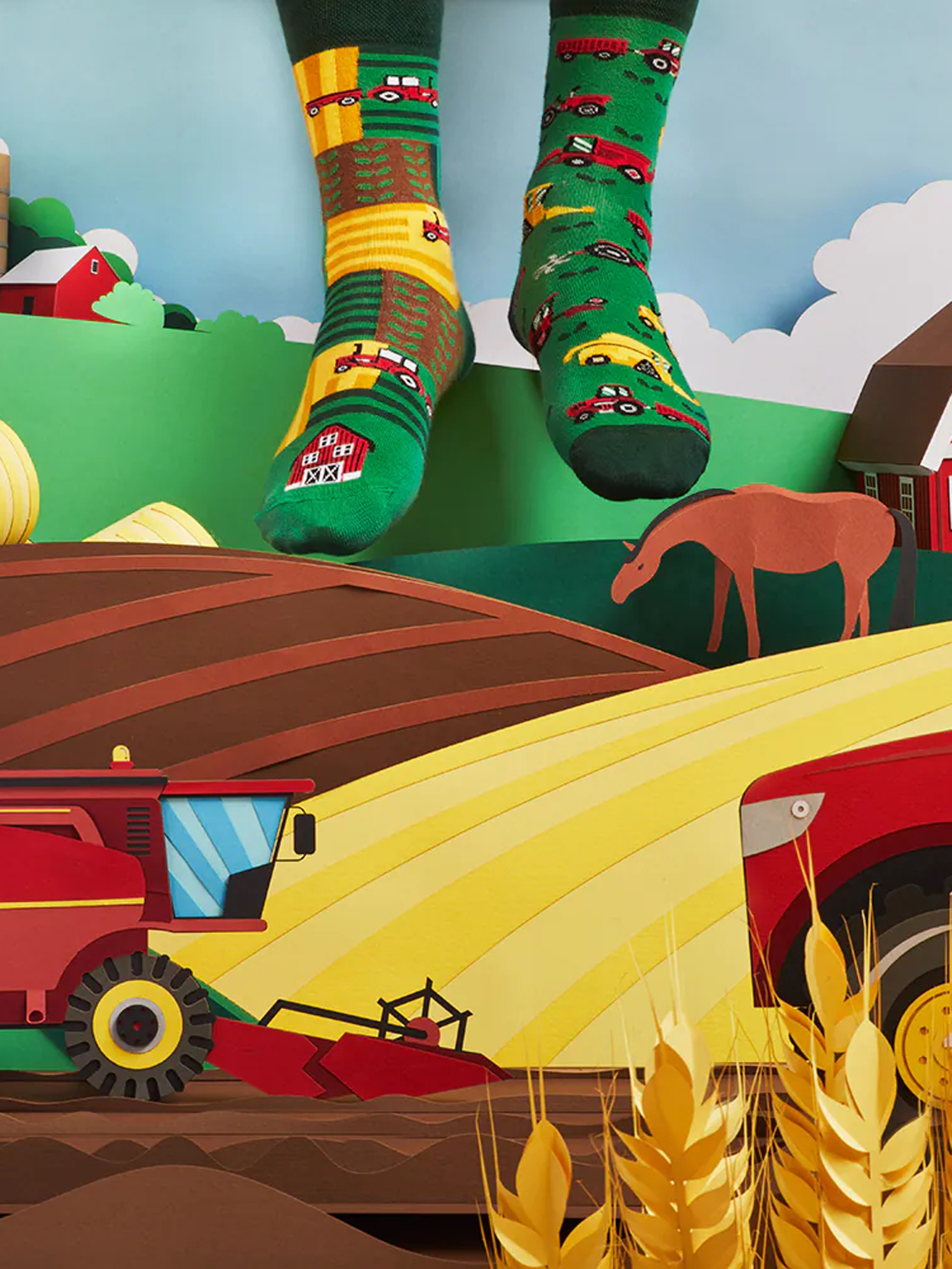 Skarpetki Many Mornings Happy Harvest (green/multi)