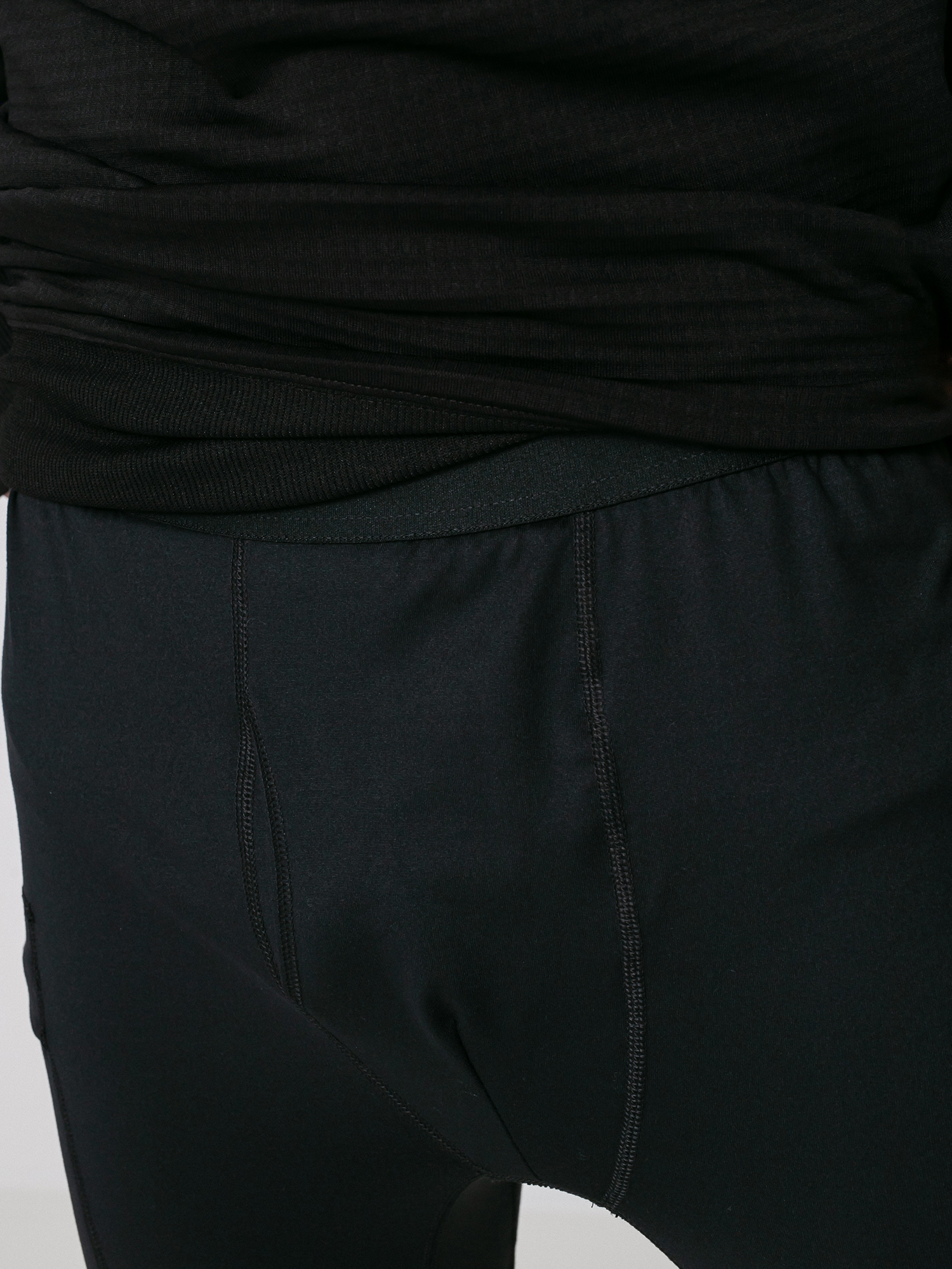 Męskie Legginsy aktywne Burton Midweight X Base Layers (true black)