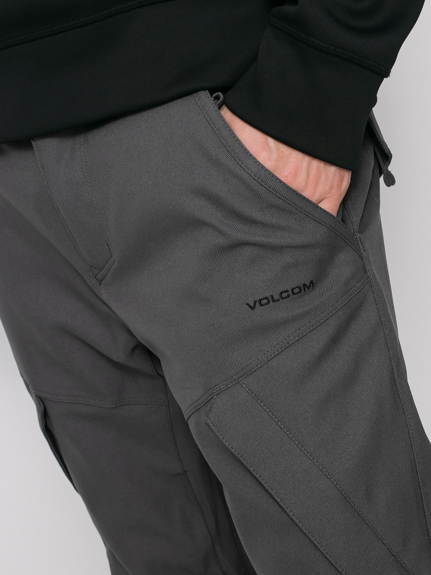 Męskie Spodnie snowboardowe Volcom New Articulated (dark grey)