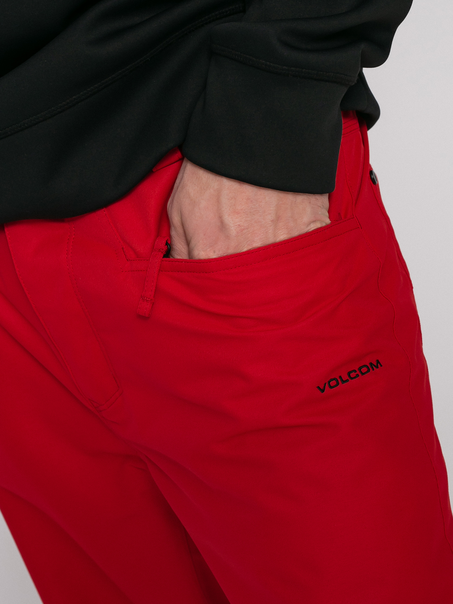 Męskie Spodnie snowboardowe Volcom Carbon (red)