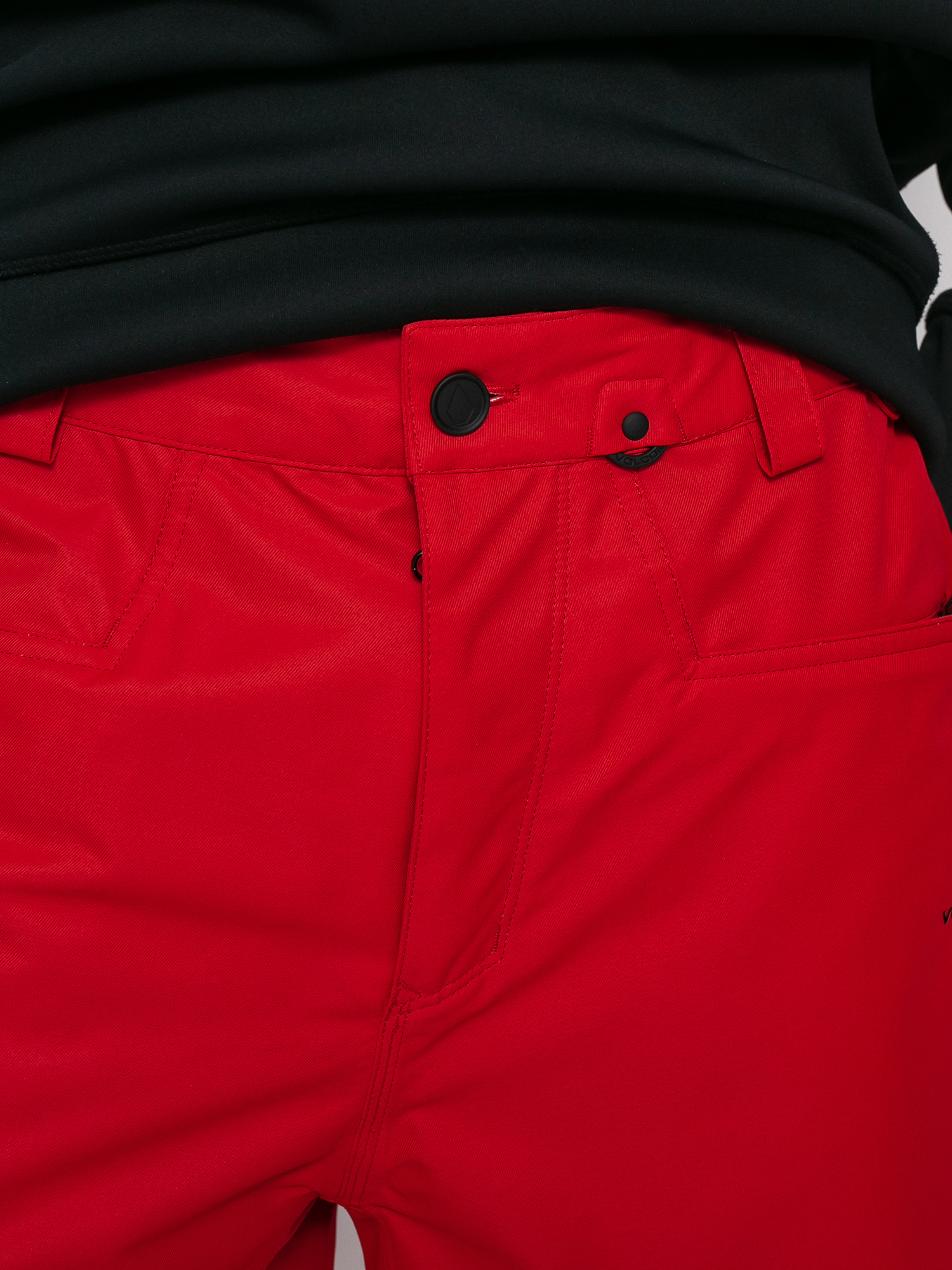 Męskie Spodnie snowboardowe Volcom Carbon (red)
