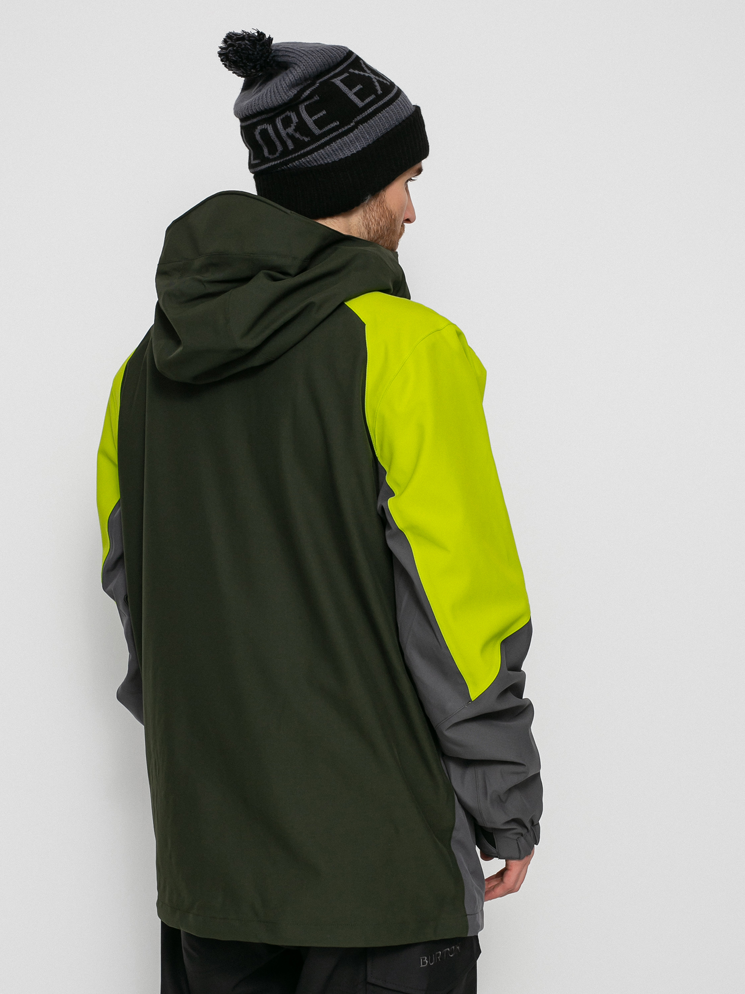 Męska Kurtka snowboardowa Volcom Brighton Pullover (dark grey)