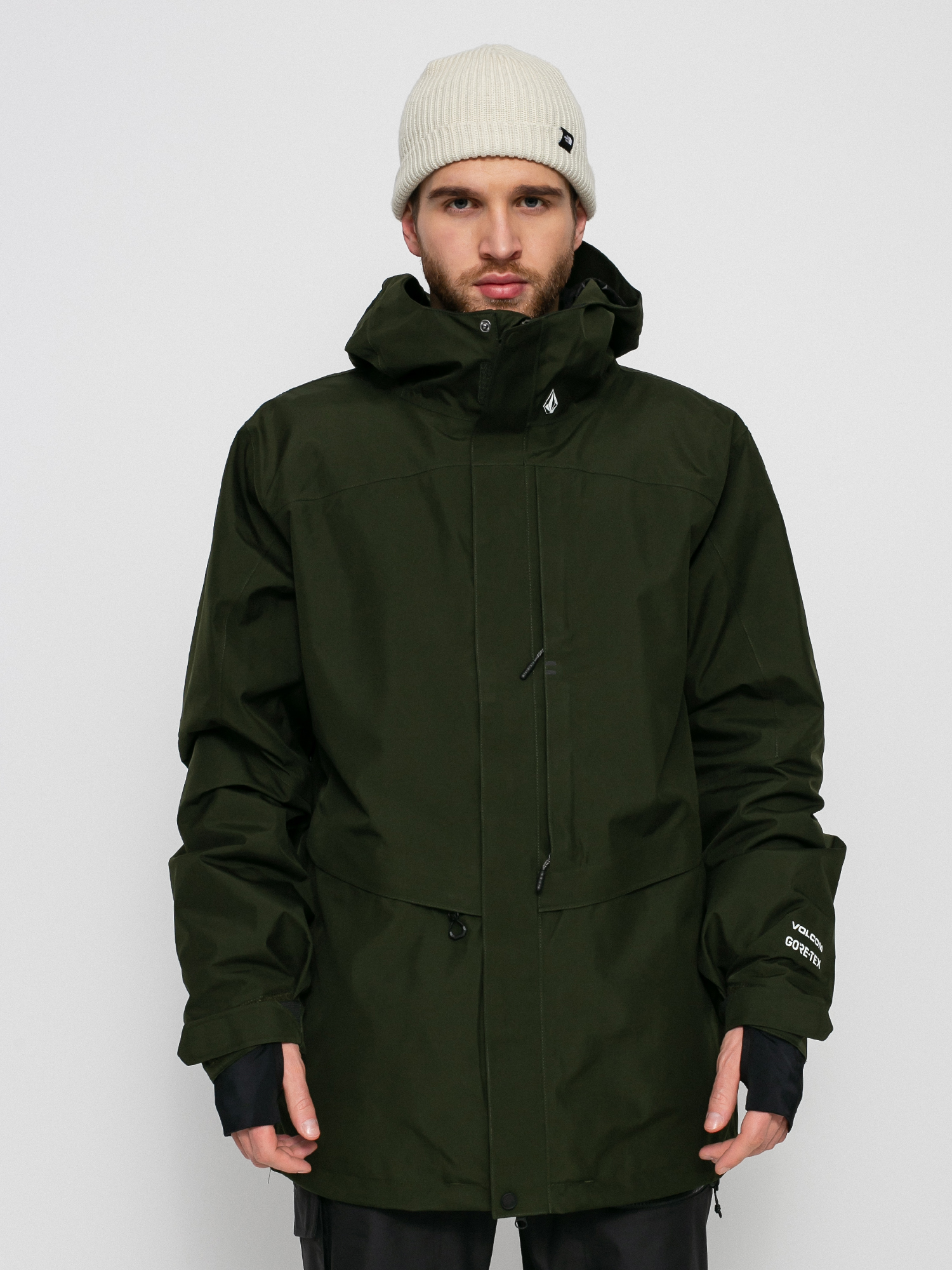 Męska Kurtka snowboardowa Volcom Tds 2L Gore Tex (black green)