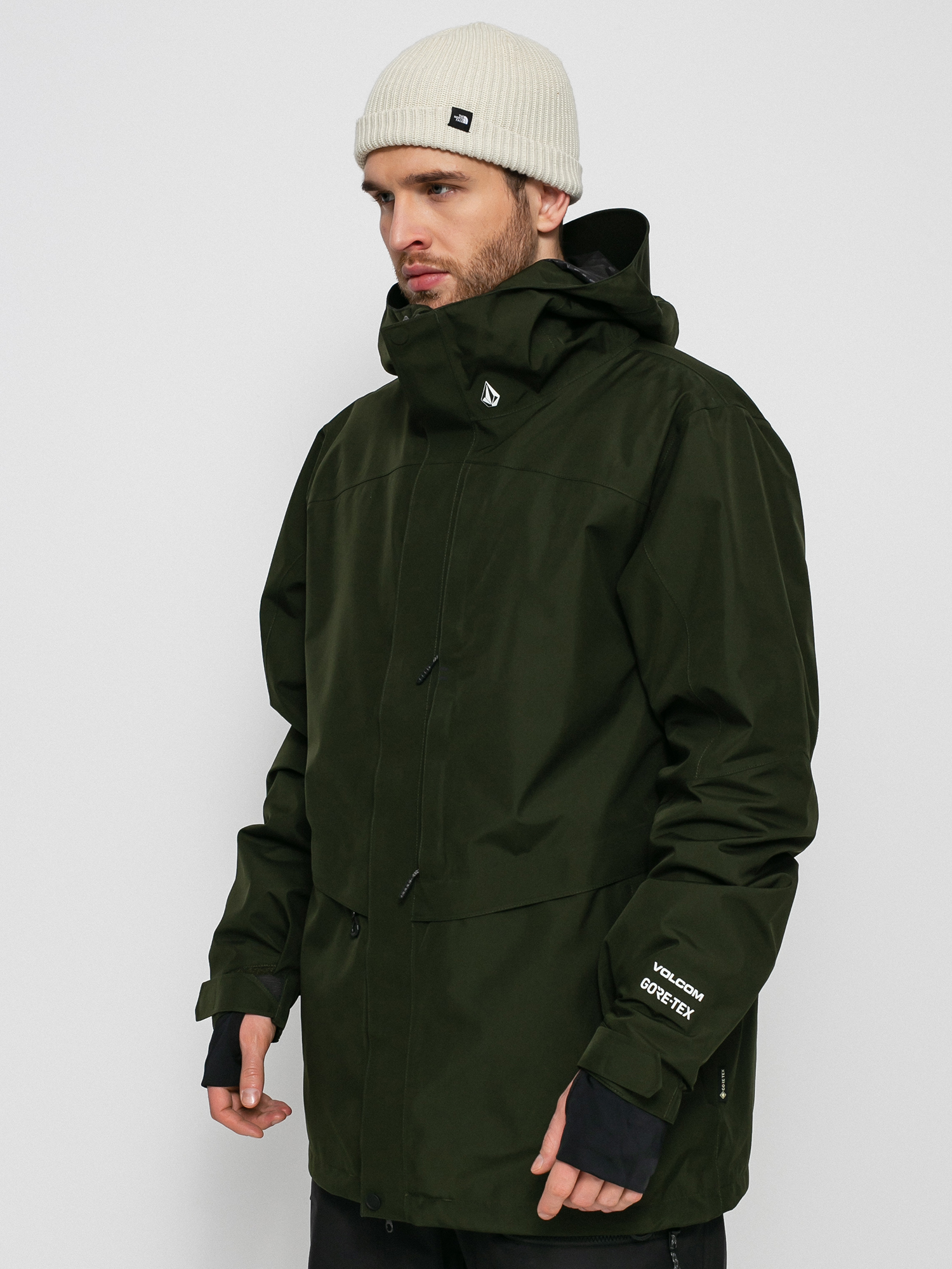 Męska Kurtka snowboardowa Volcom Tds 2L Gore Tex (black green)