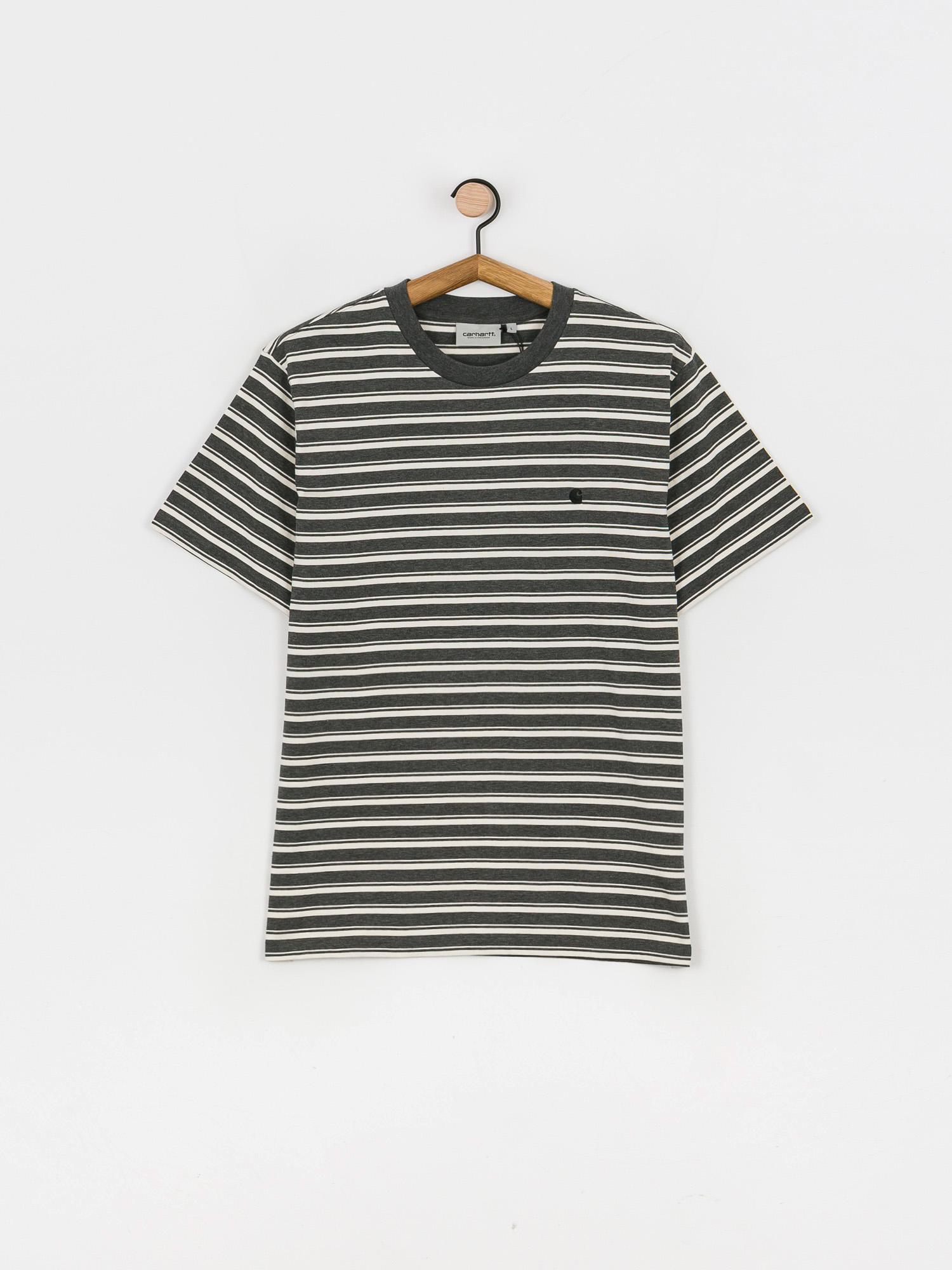 T-shirt Carhartt WIP Gleeson (gleeson stripe/wax/stormcloud heather)