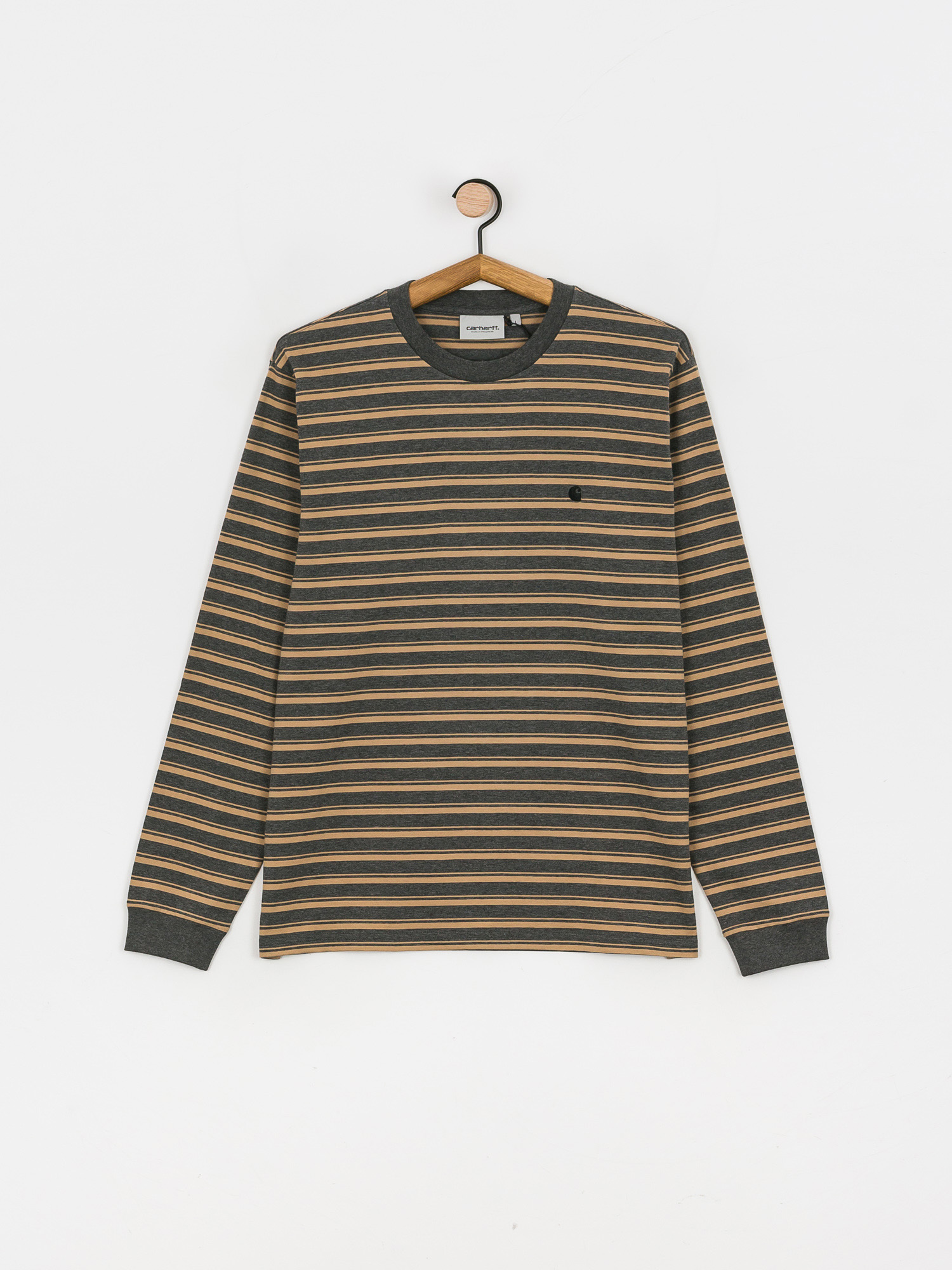 Longsleeve Carhartt WIP Gleeson (gleeson stripe/nomad/stormcloud heather)