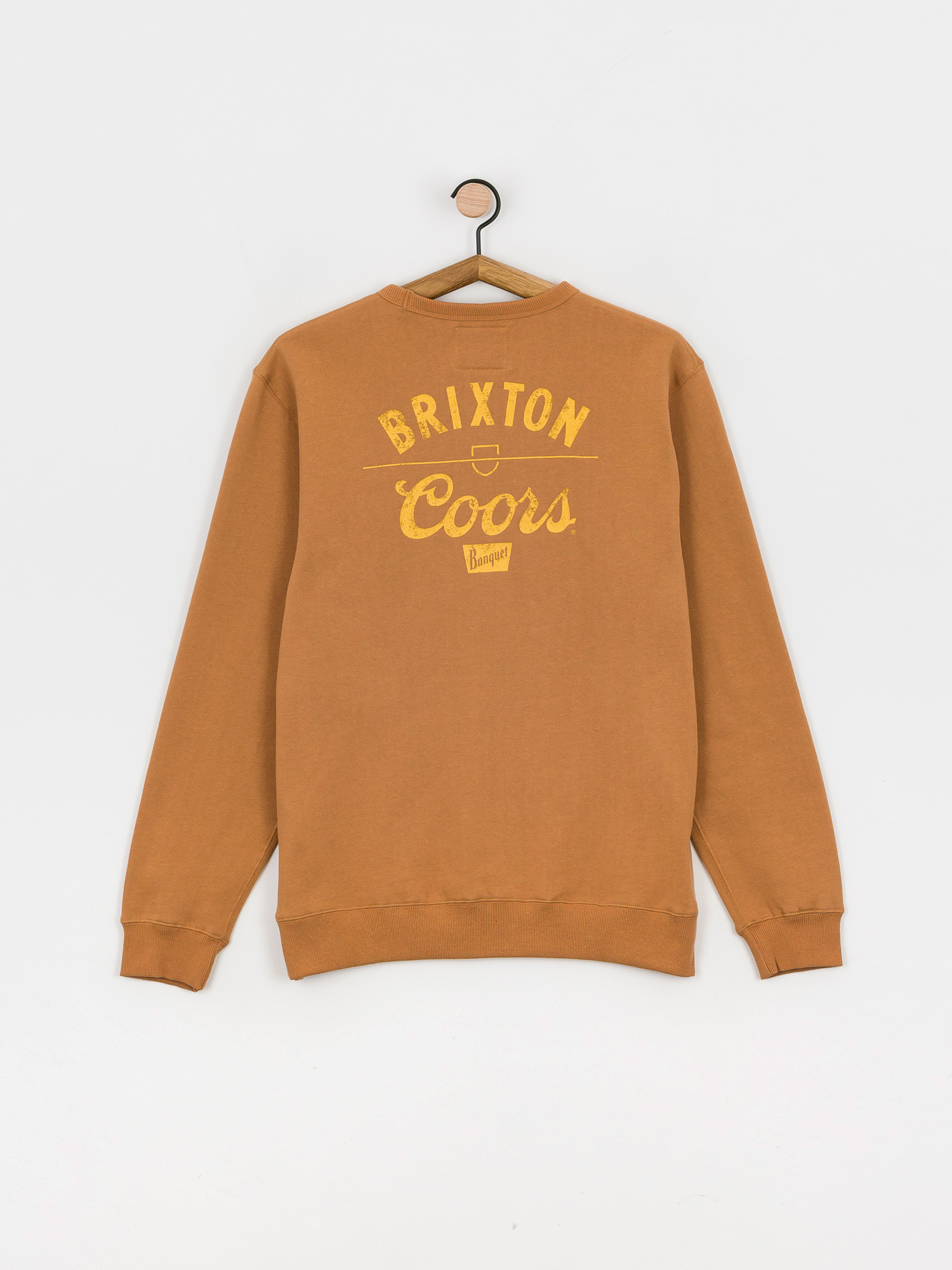 Bluza Brixton Coors Labor Crew (rocky brown)