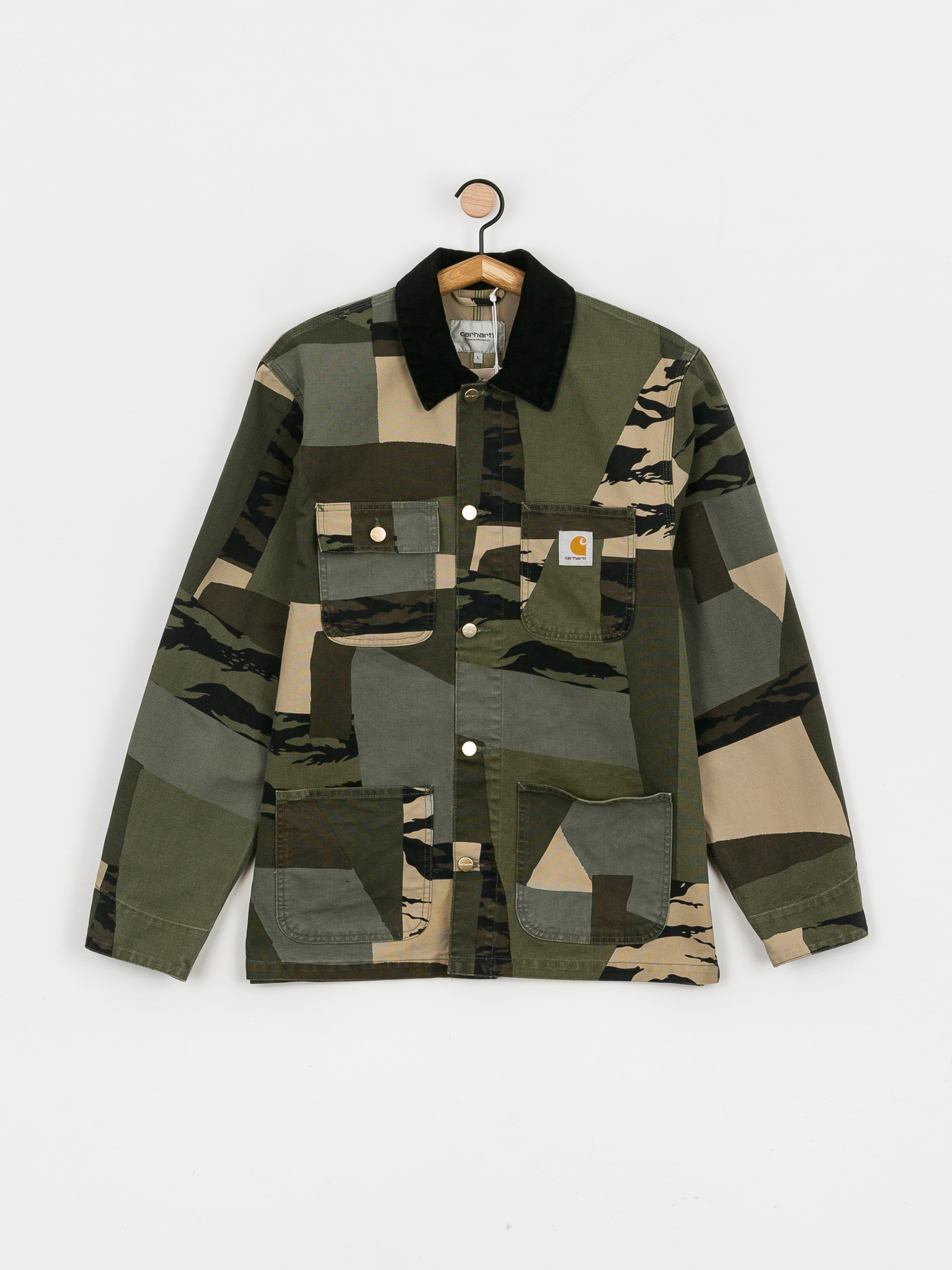 Kurtka Carhartt WIP Michigan Coat (camo mend/black)