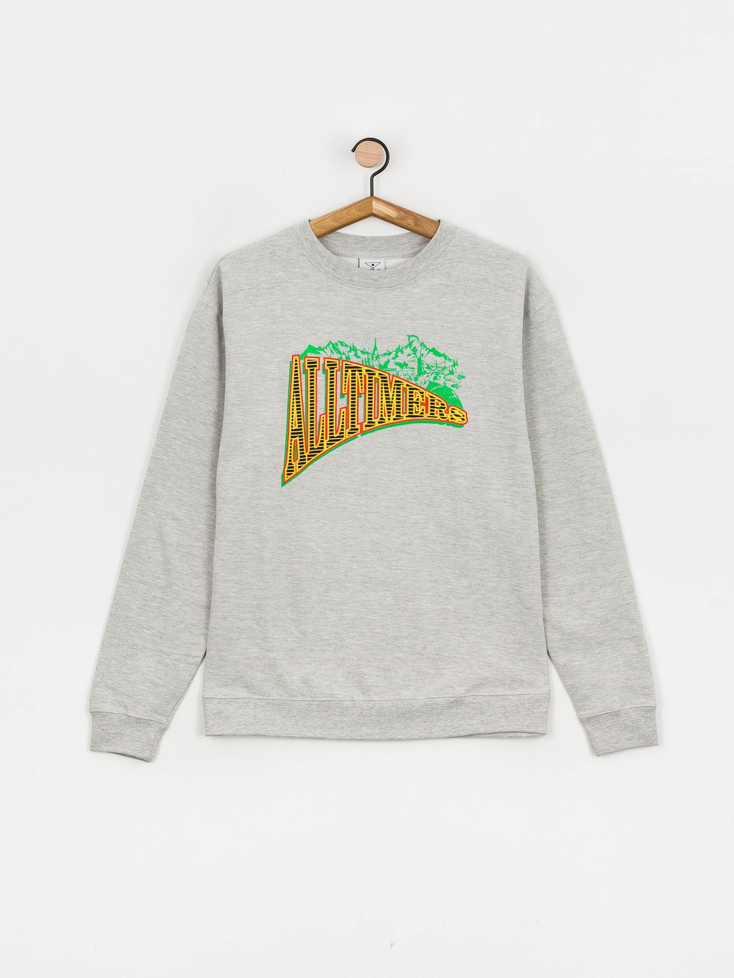 Bluza Alltimers Ny Canada Crew (heather grey)