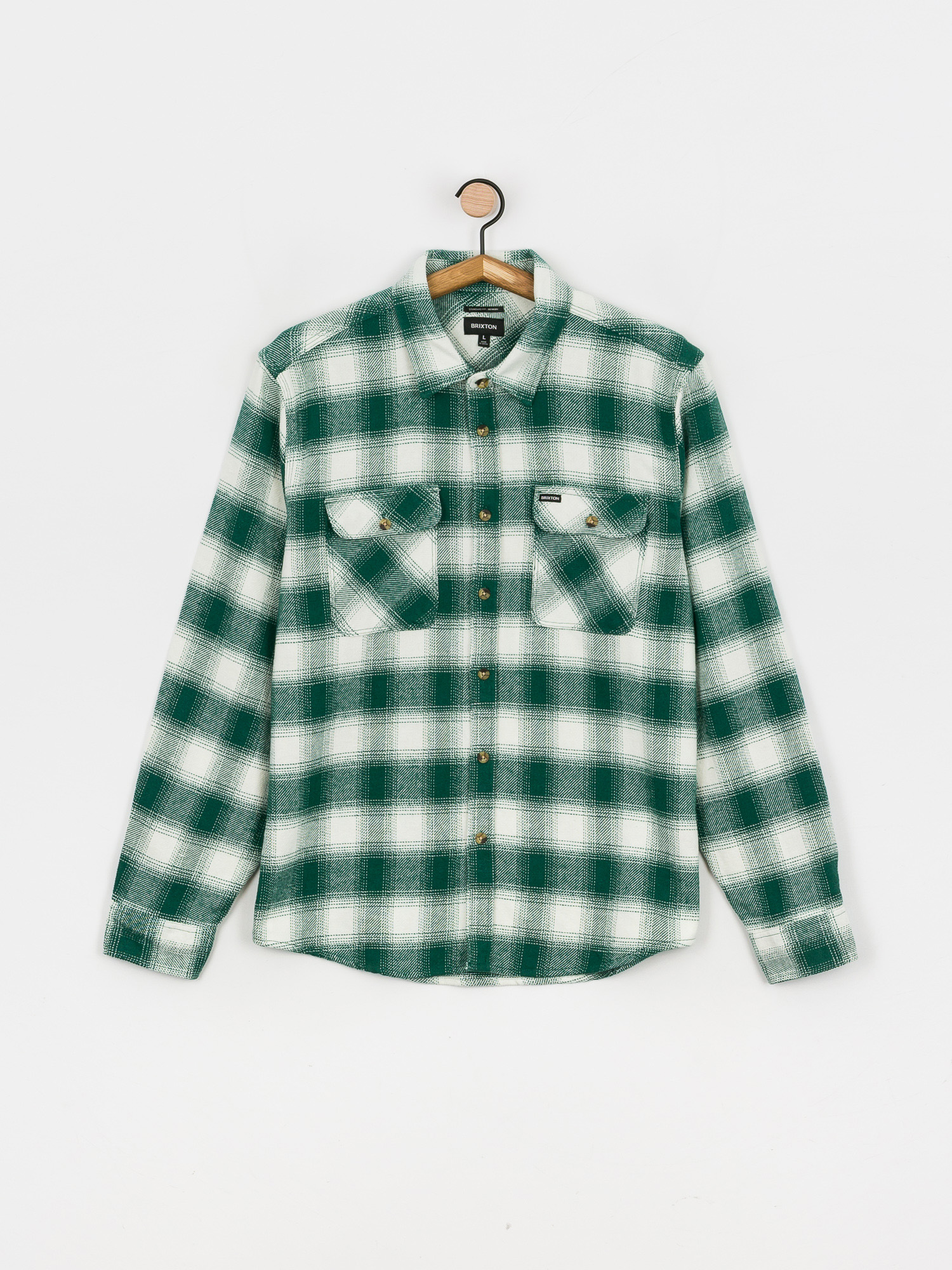 Koszula Brixton Bowery Flannel Ls (clover green)