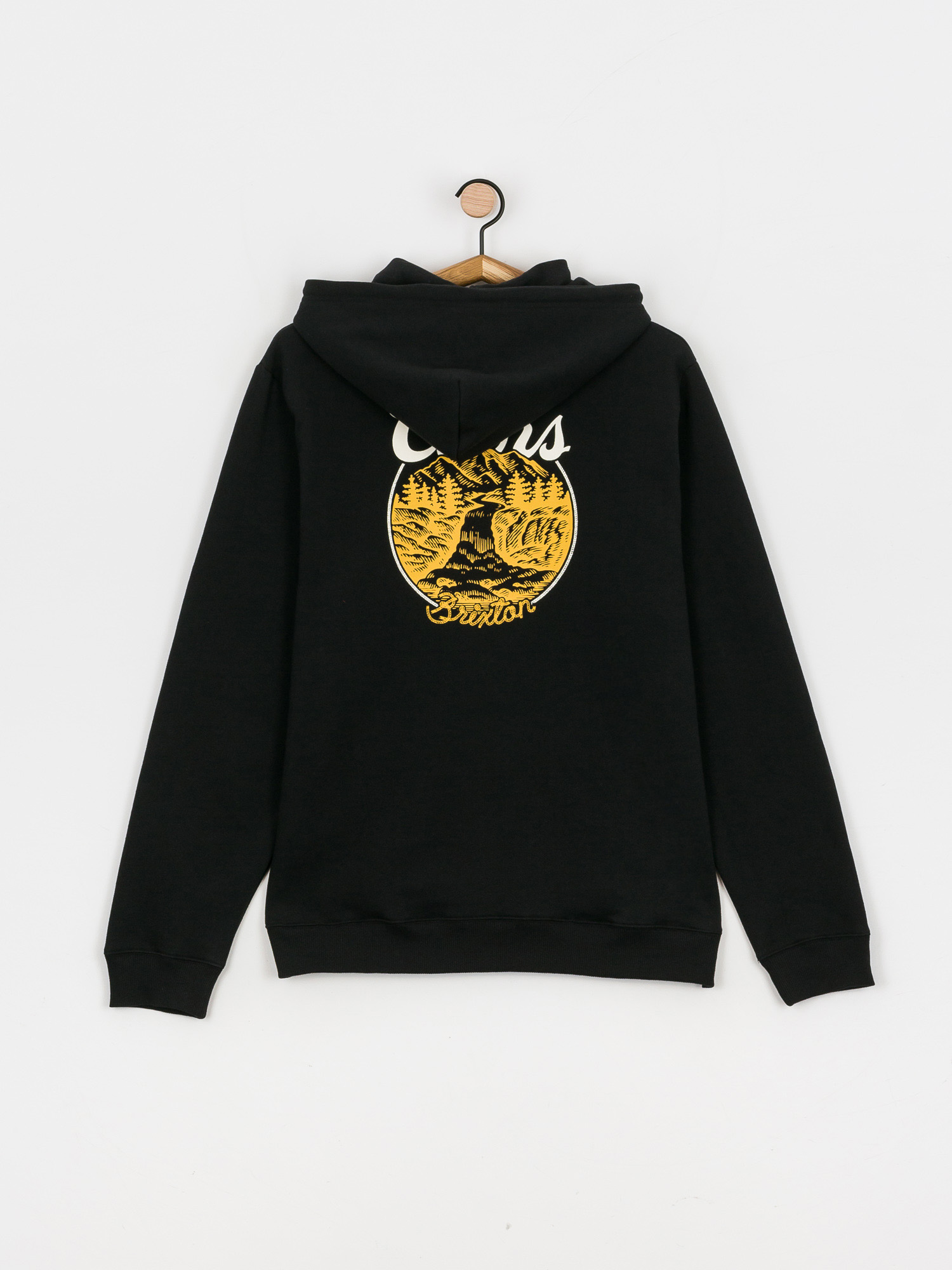 Bluza z kapturem Brixton Coors Rocky Full Zip (black)