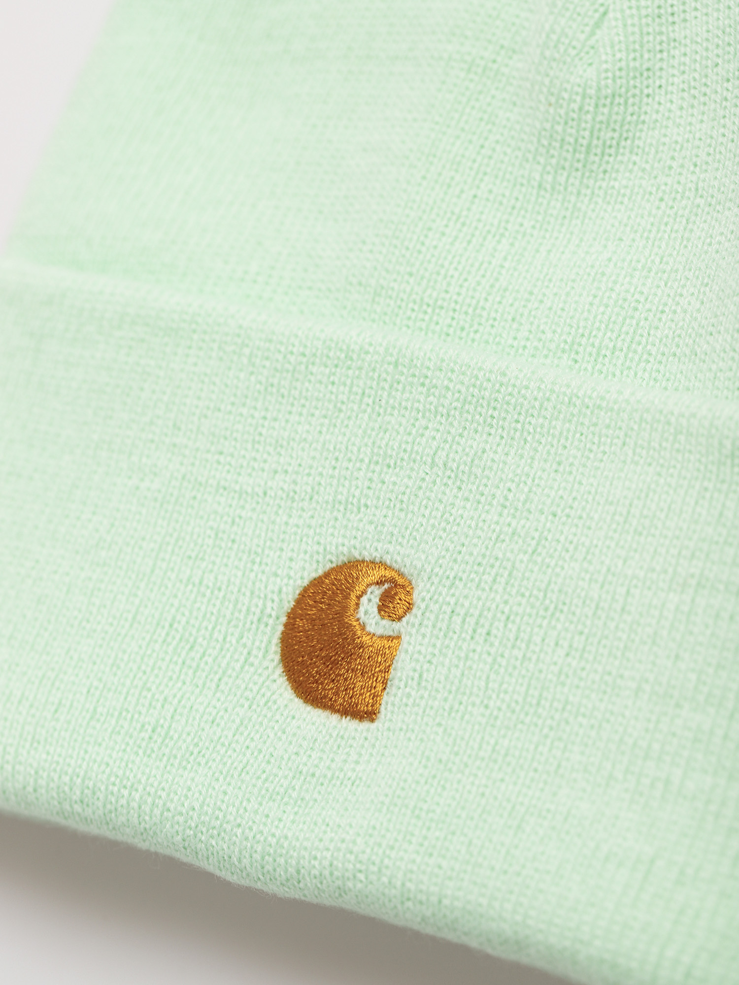 Czapka zimowa Carhartt WIP Chase (pale spearmint/gold)