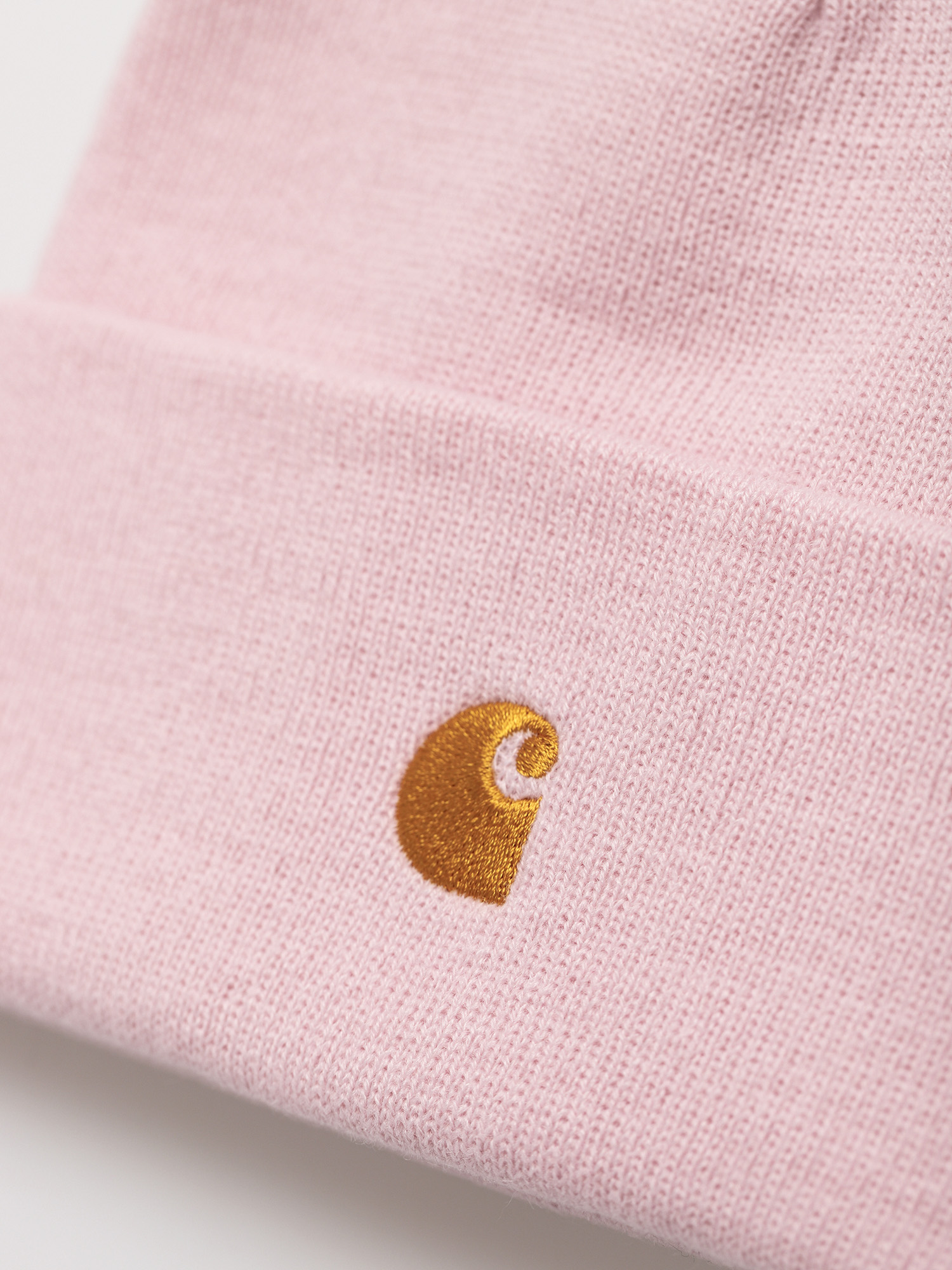 Czapka zimowa Carhartt WIP Chase (pale quartz/gold)