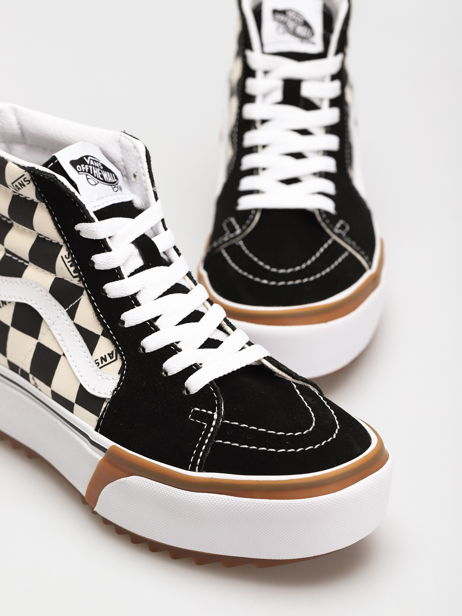 Buty Vans Sk8 Hi Stacked (checkerboard/multi/true white)