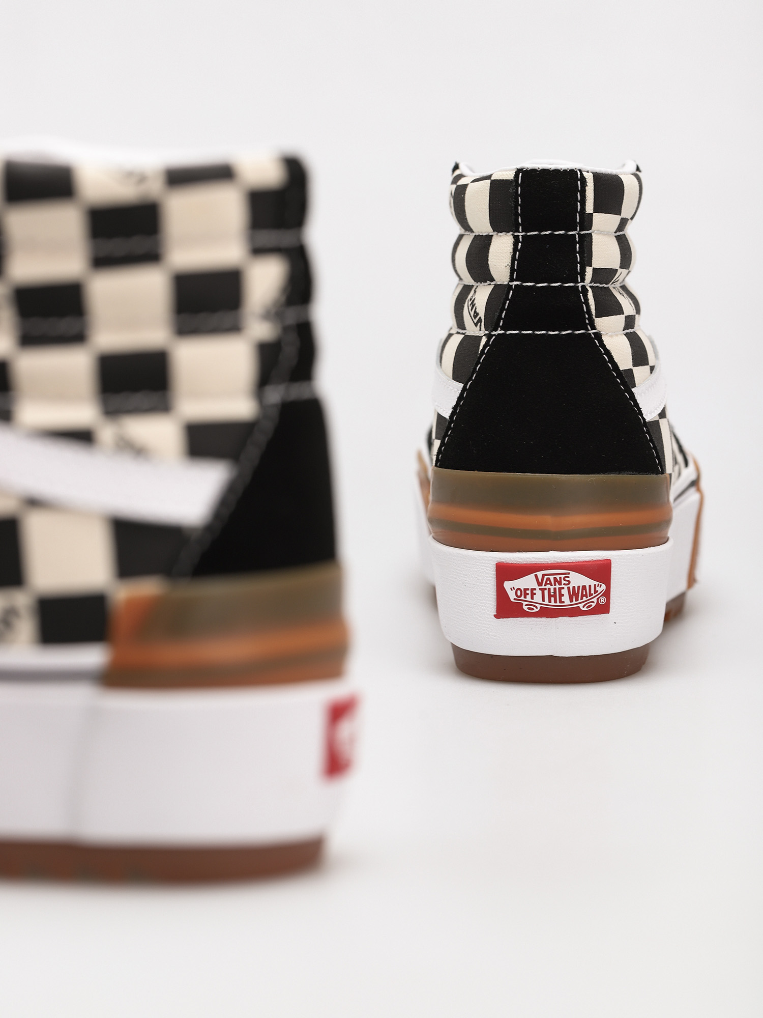 Buty Vans Sk8 Hi Stacked (checkerboard/multi/true white)