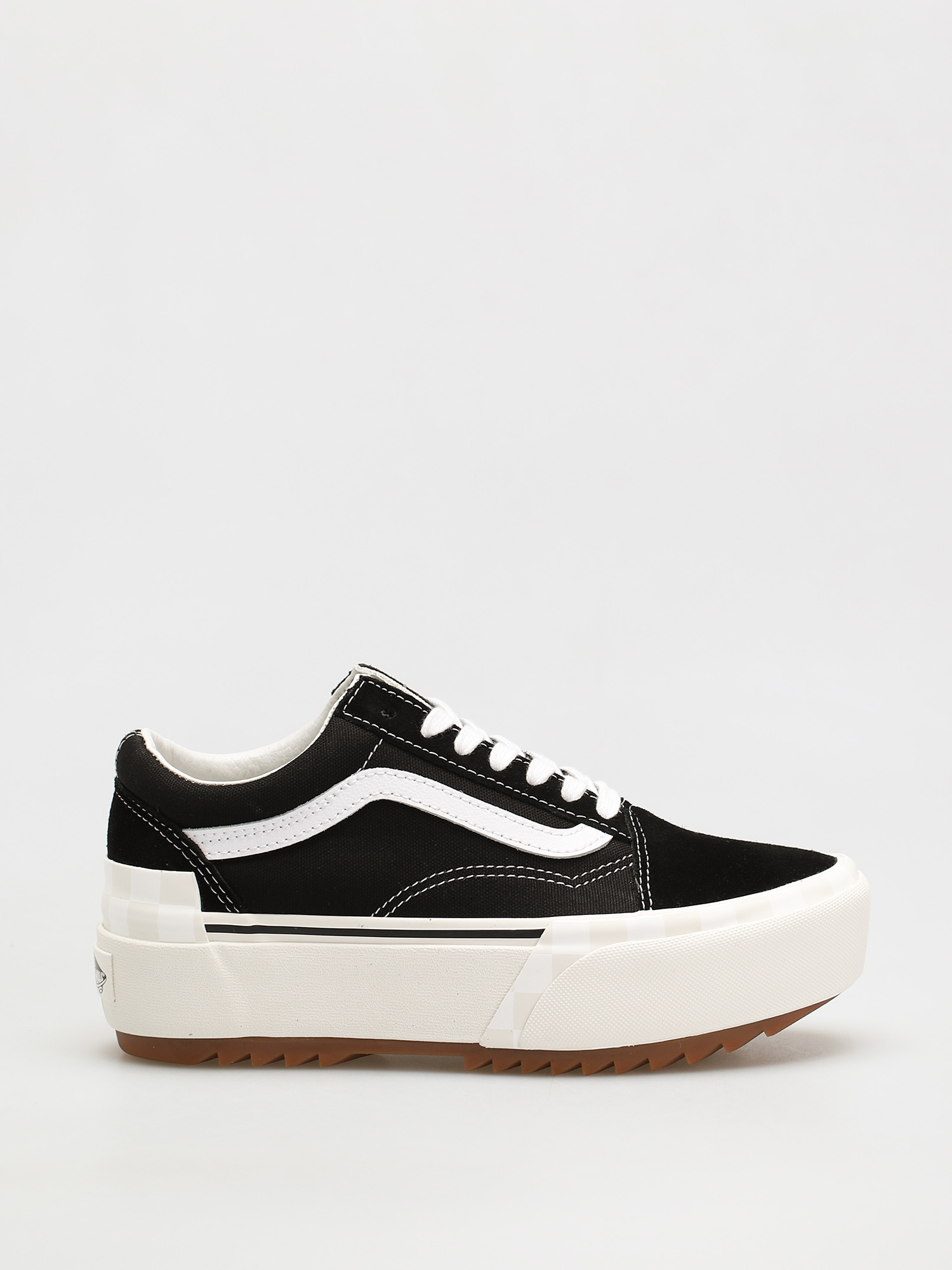 Buty Vans Old Skool Stacked (suede/canvas/black/blanc de blanc)