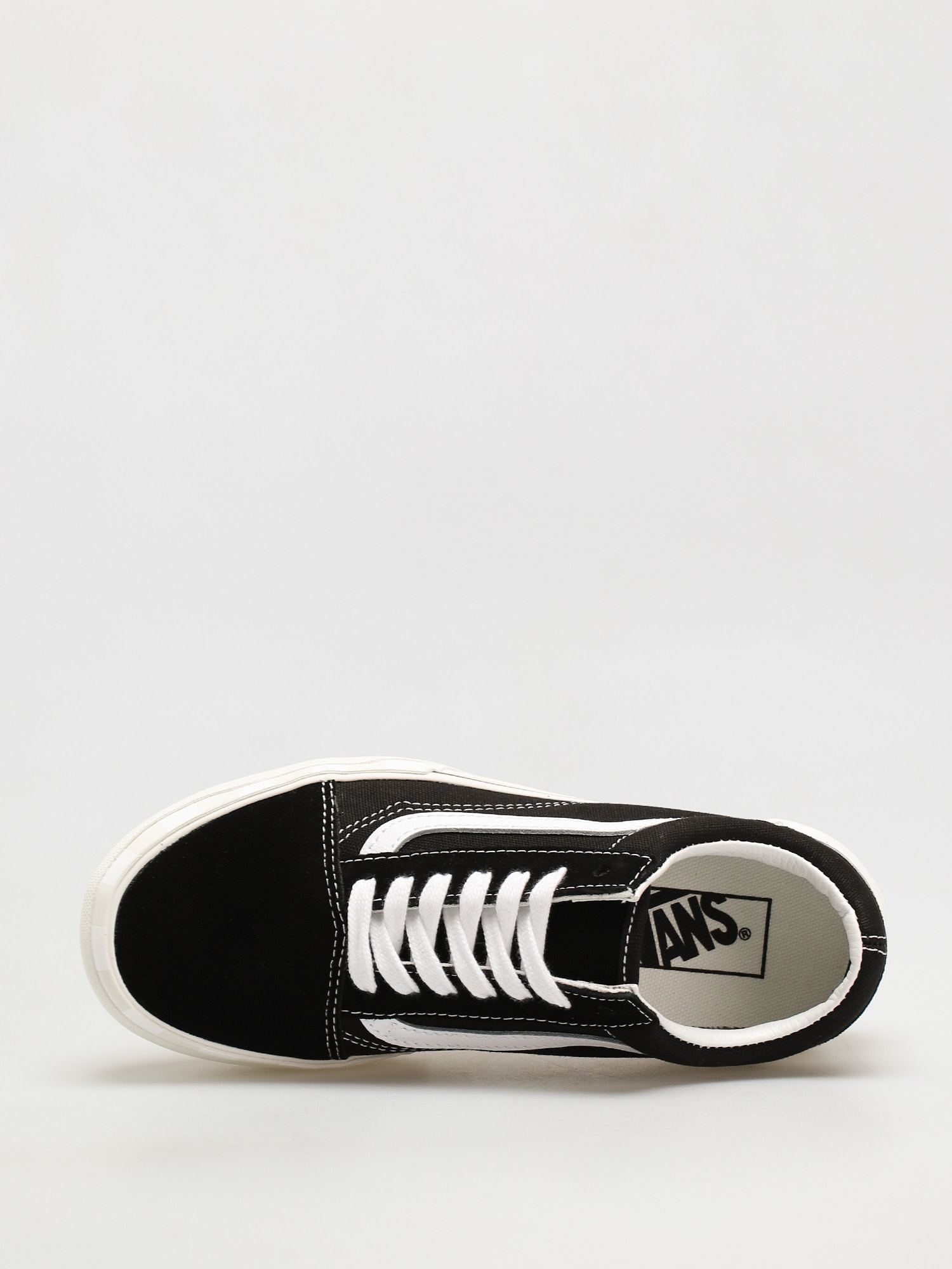 Buty Vans Old Skool Stacked (suede/canvas/black/blanc de blanc)