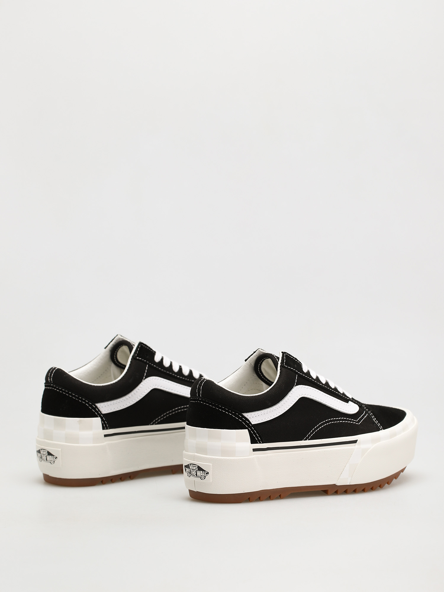 Buty Vans Old Skool Stacked (suede/canvas/black/blanc de blanc)
