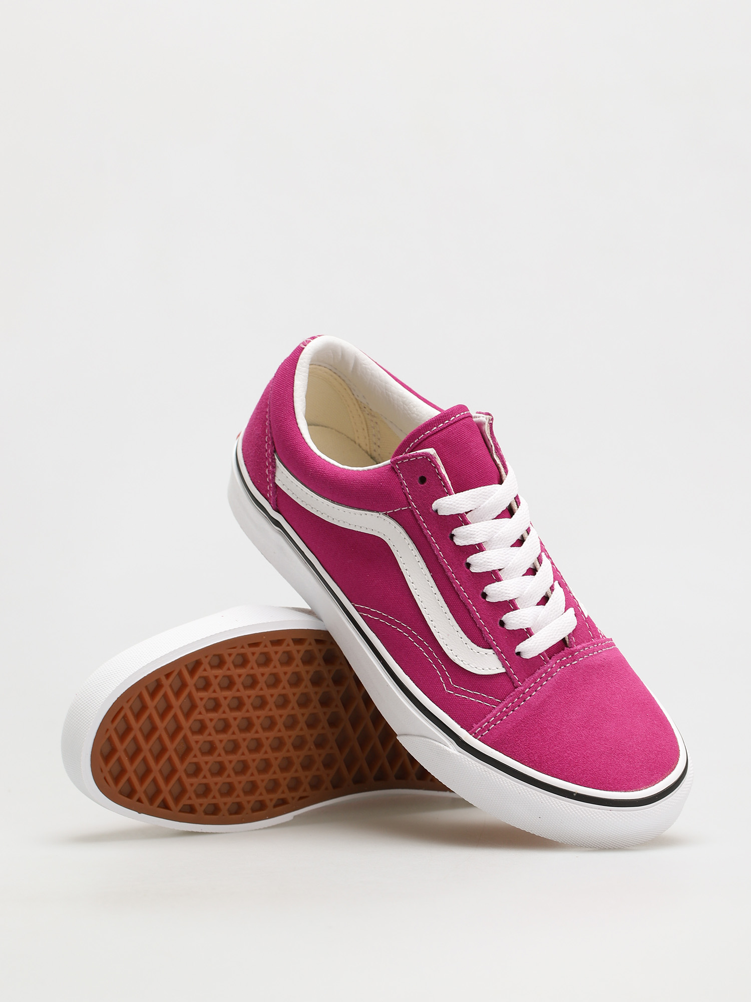 Buty Vans Old Skool (fuchsia red/true white)