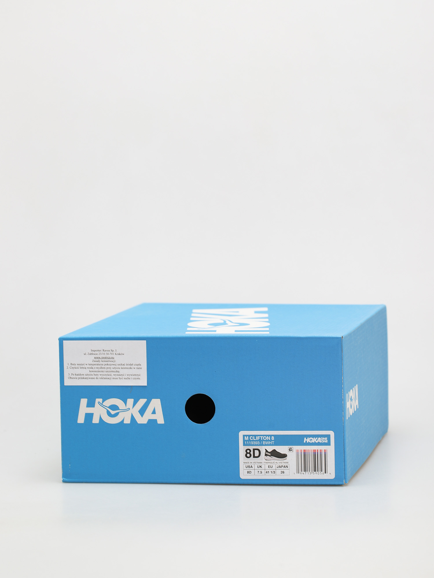 Buty Hoka One One Clifton 8 (black/white)