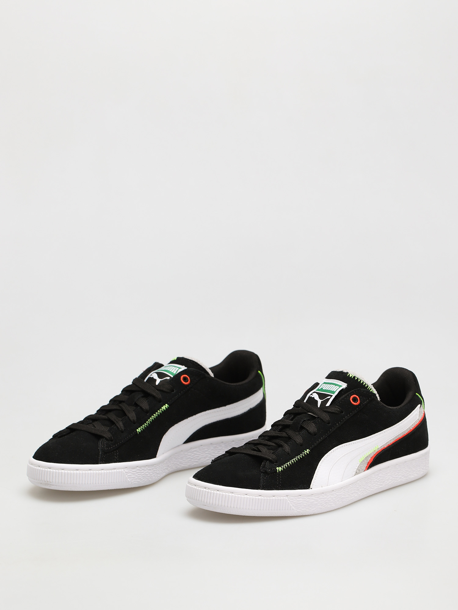 Buty Puma Suede Displaced (puma black/pwht/harbor mist)