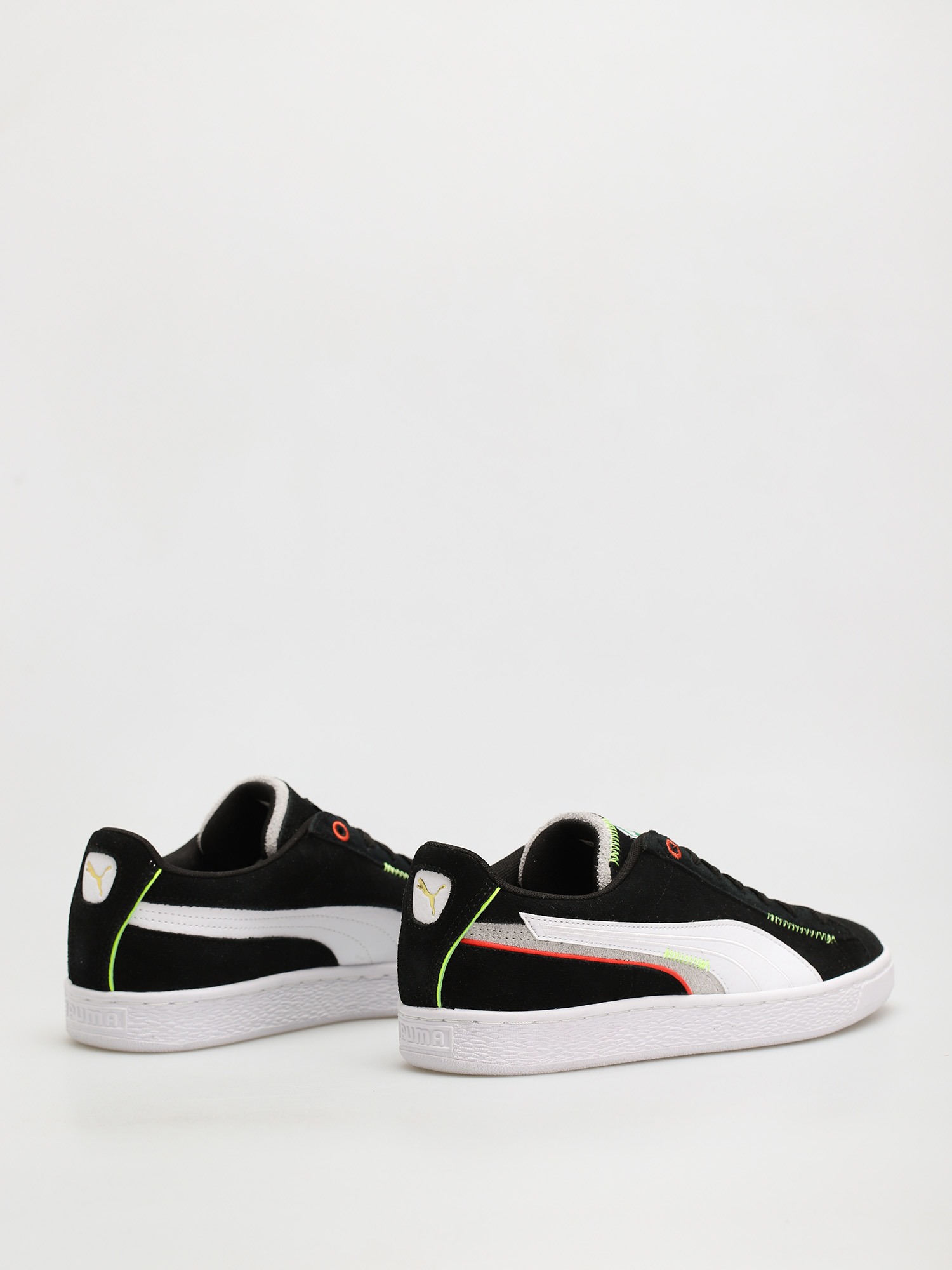 Buty Puma Suede Displaced (puma black/pwht/harbor mist)