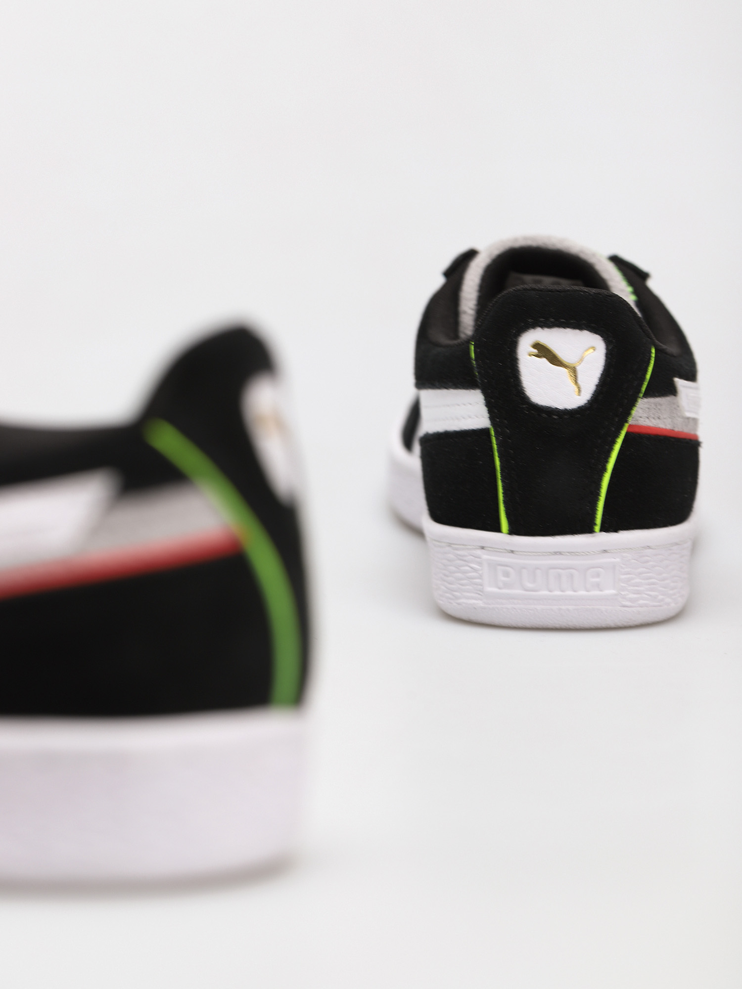 Buty Puma Suede Displaced (puma black/pwht/harbor mist)