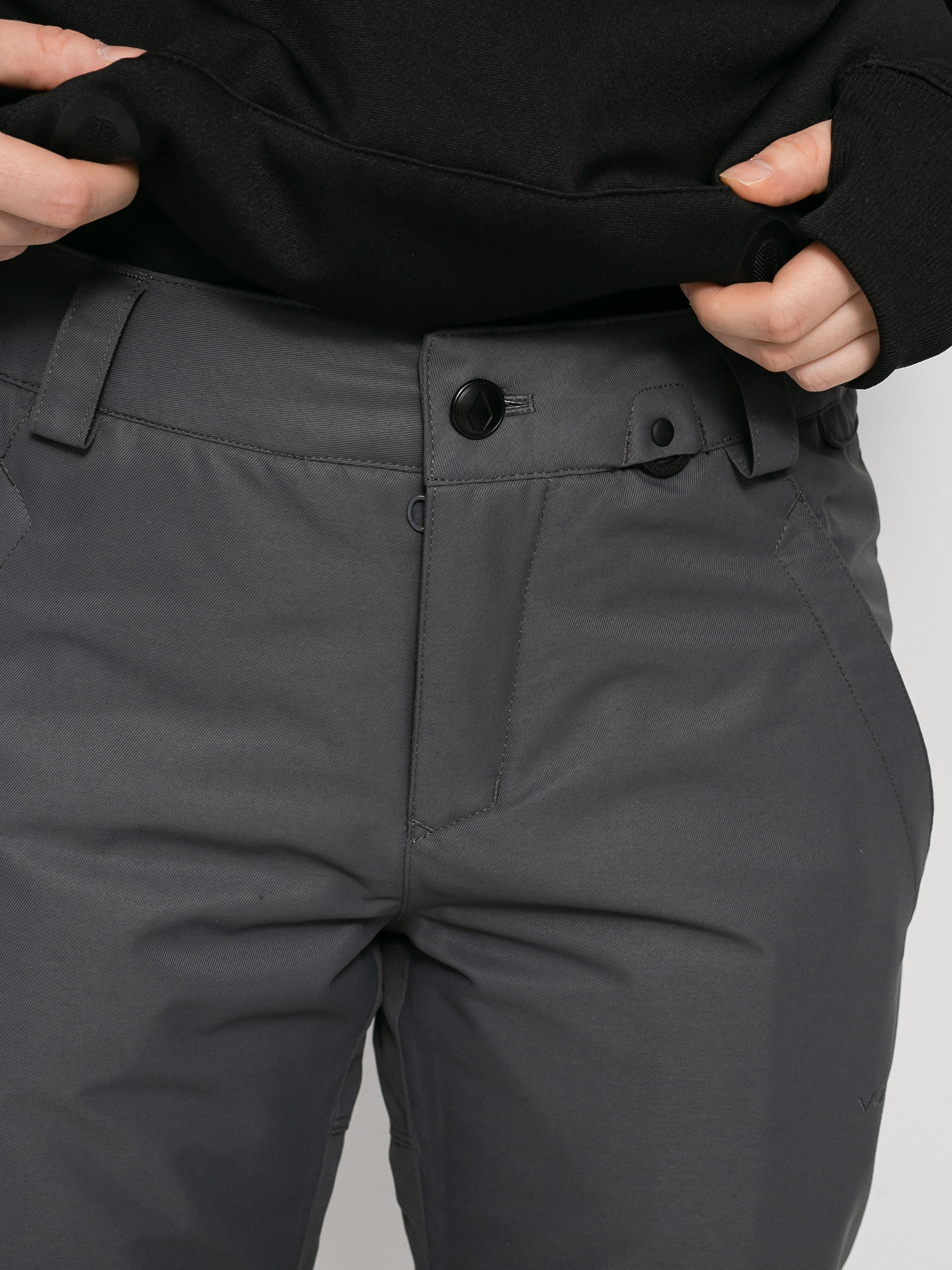 Damskie Spodnie snowboardowe Volcom Frochickie Ins (dark grey)