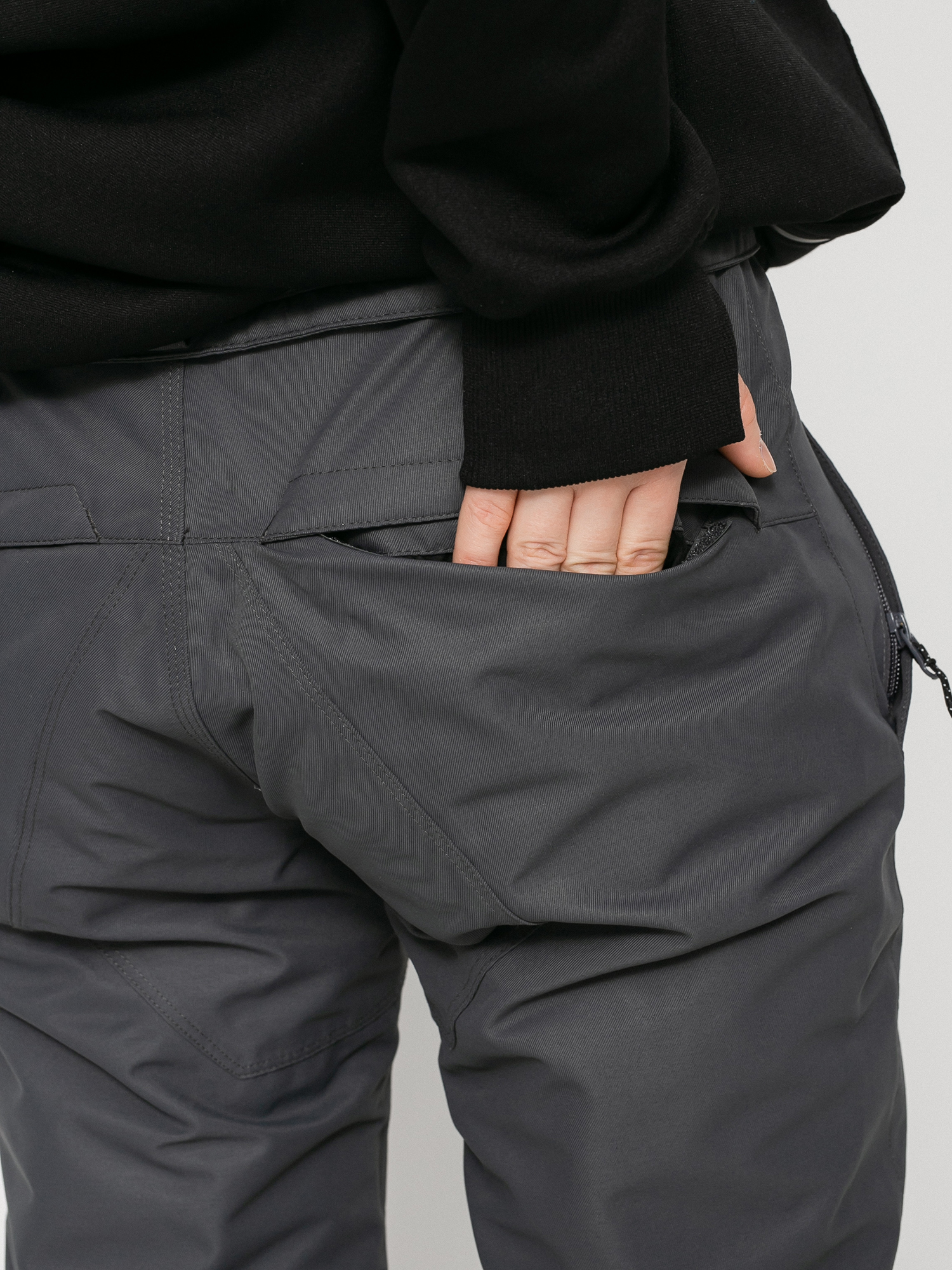 Damskie Spodnie snowboardowe Volcom Frochickie Ins (dark grey)