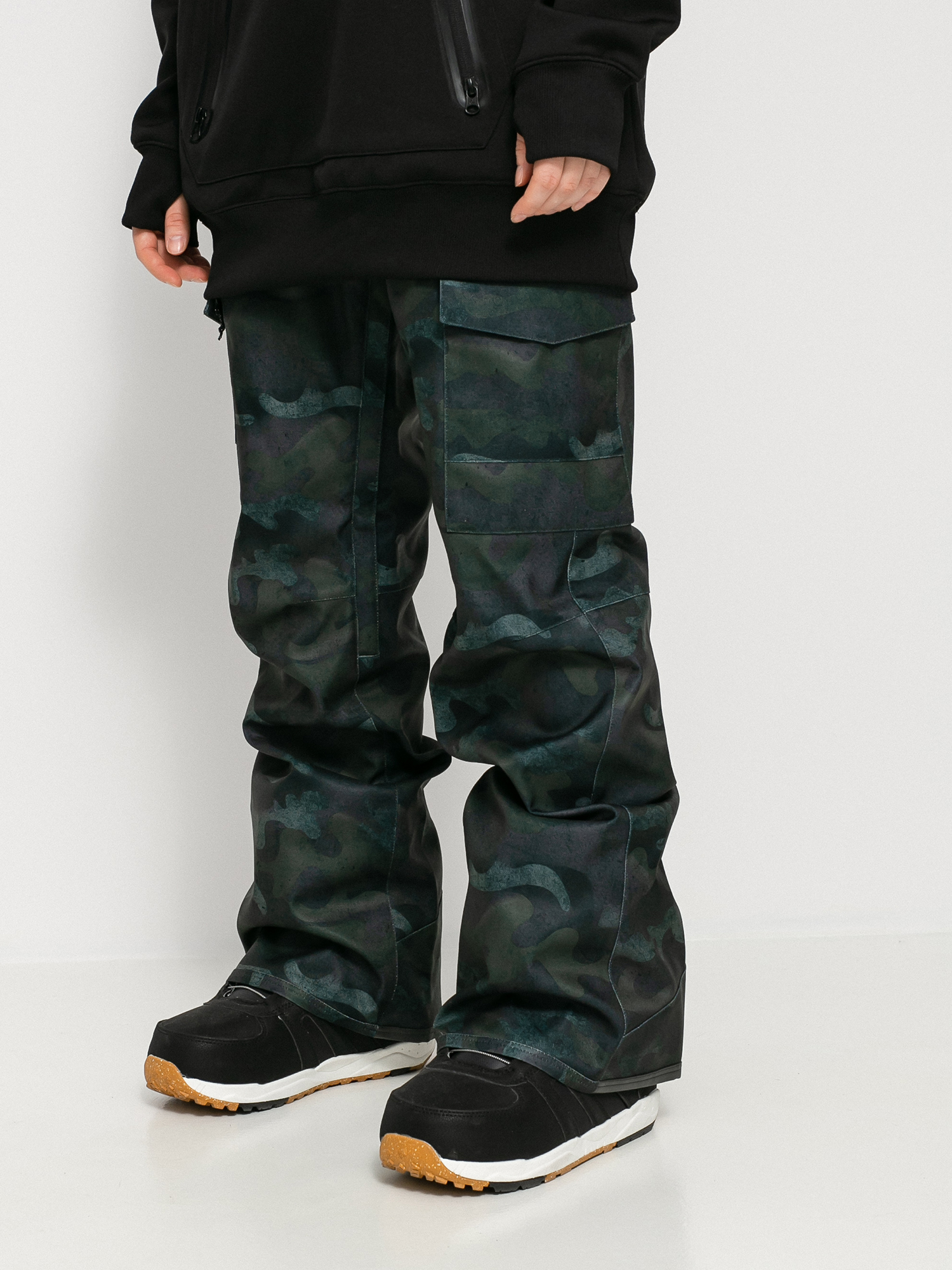 Damskie Spodnie snowboardowe Volcom Grace Stretch (covert green)