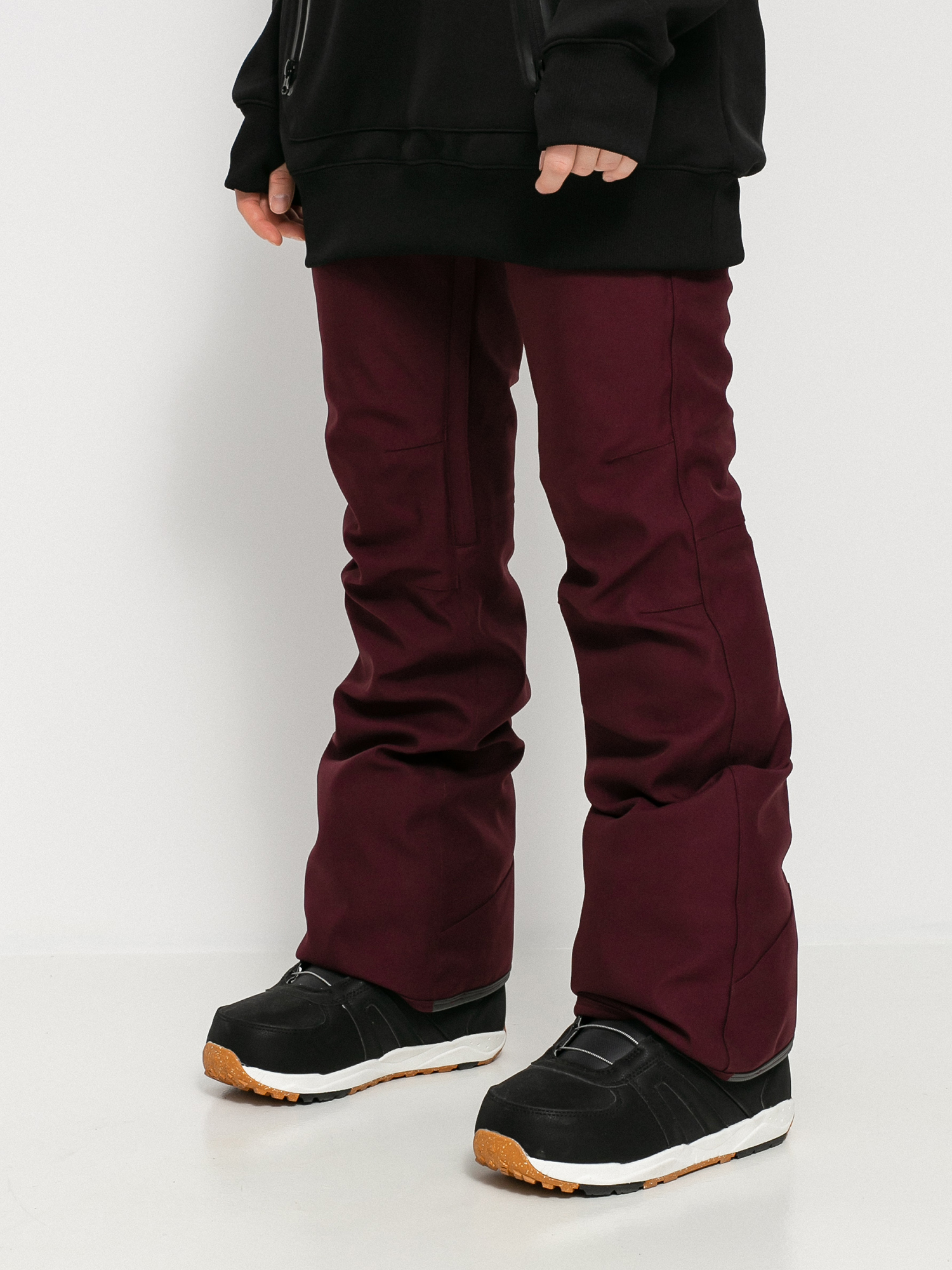 Damskie Spodnie snowboardowe Volcom Grail 3D Stretch (merlot)