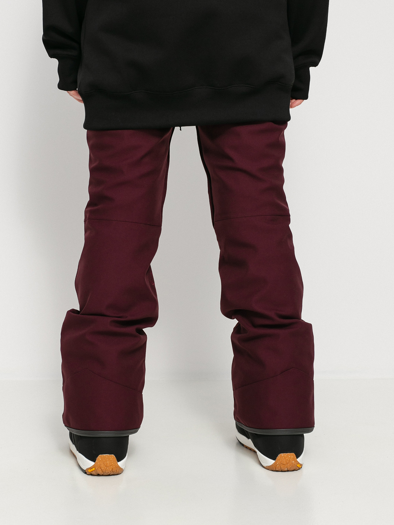 Damskie Spodnie snowboardowe Volcom Grail 3D Stretch (merlot)