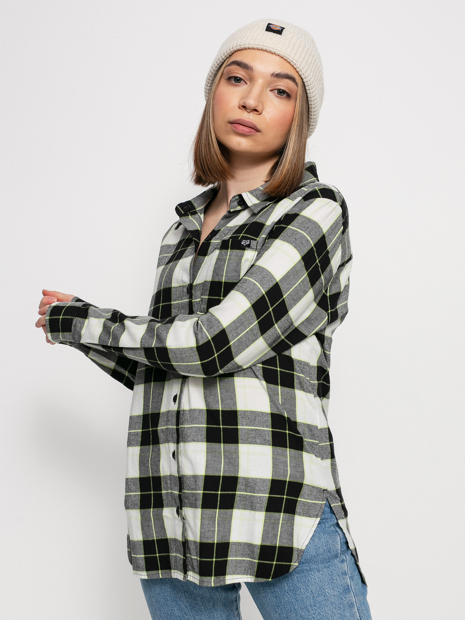 Koszula Fox Pines Flannel Wmn (lt gry)
